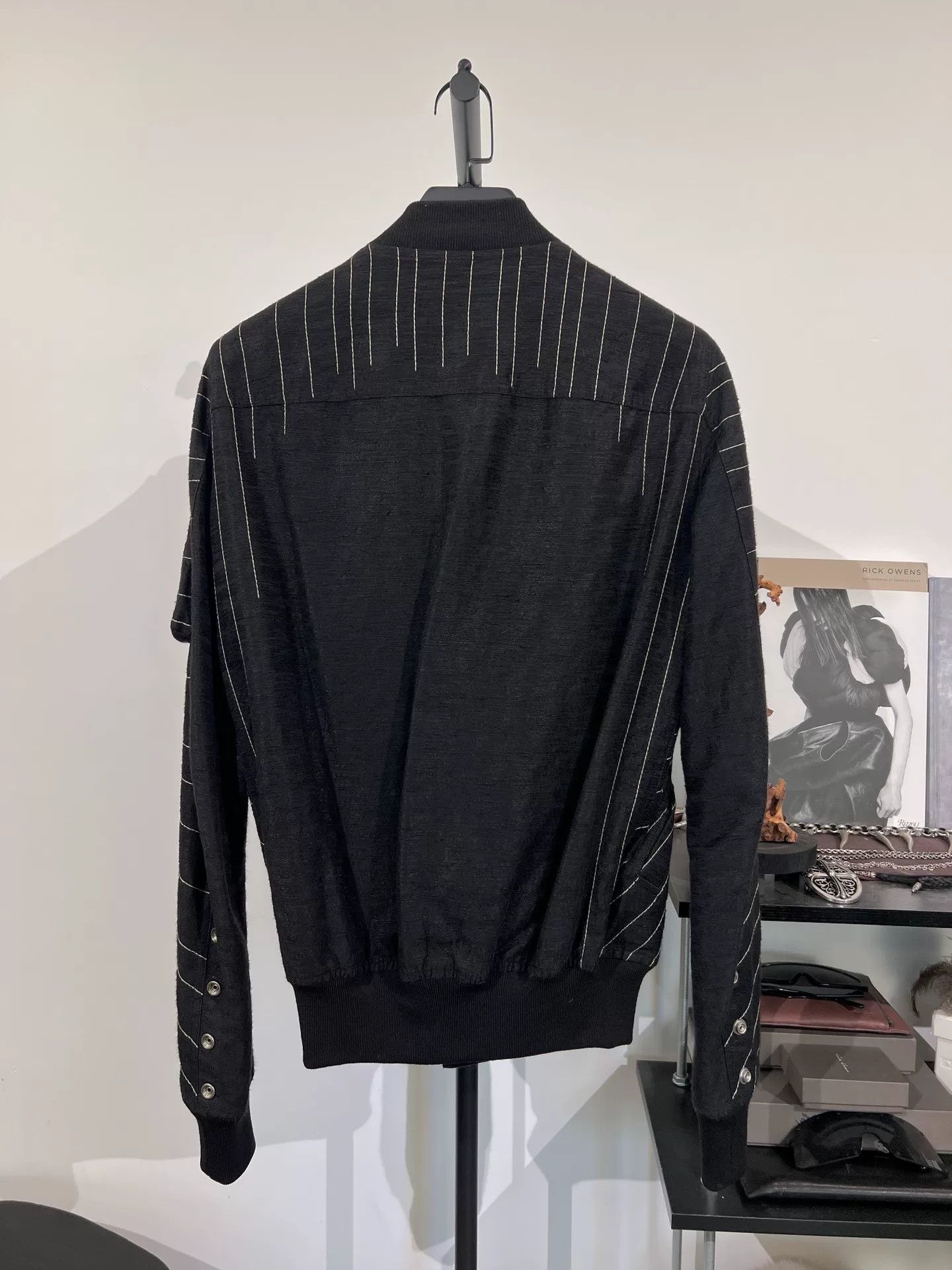 Rick Owens Rick Owens Runway Ray Ma-1 Jacket Size US XL / EU 56 / 4 - 2 Thumbnail