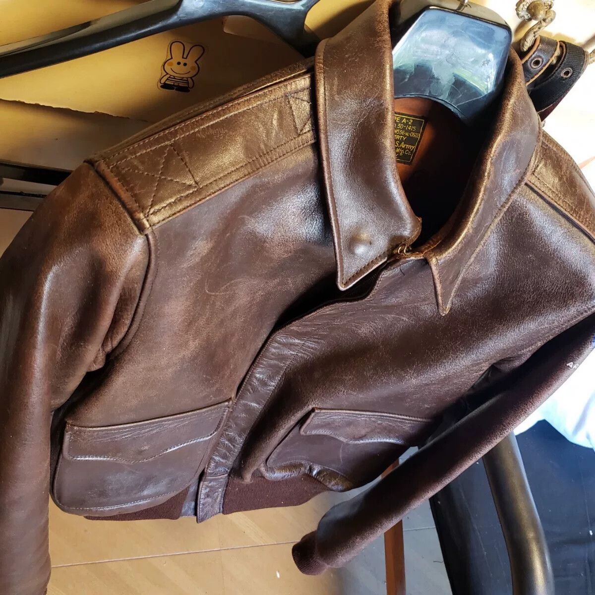 The Real McCoy's the real mccoy's a2 leather jacket size 38 Size US M / EU 48-50 / 2 - 4 Thumbnail