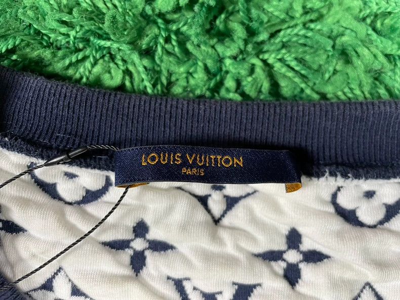 Louis Vuitton Louis Vuitton Monogram Knit Sweatshirt XXL Size US XXL / EU 58 / 5 - 4 Thumbnail