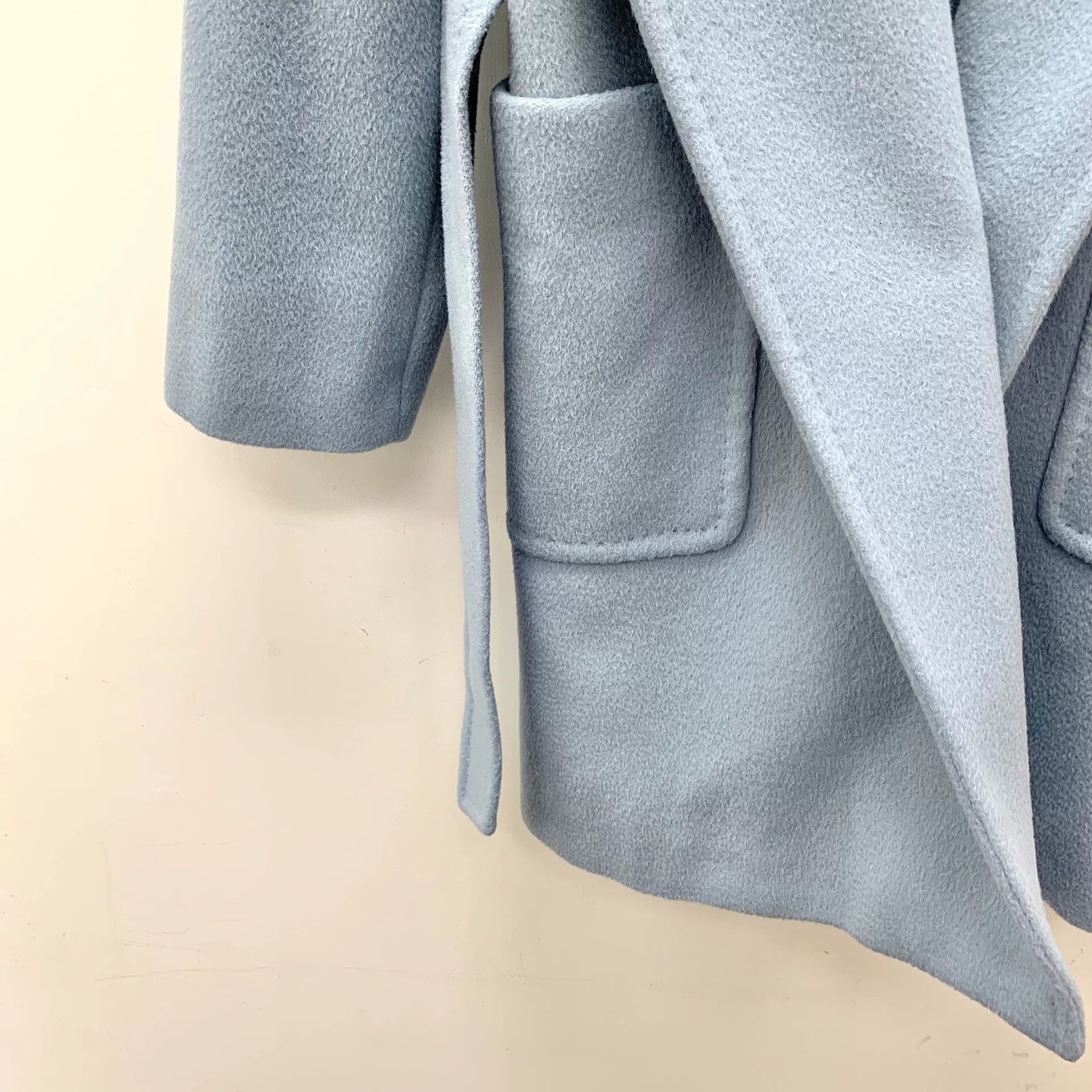 Max Mara maxmara blue hooded long sleeve coat Size US XXS / EU 40 - 4 Thumbnail