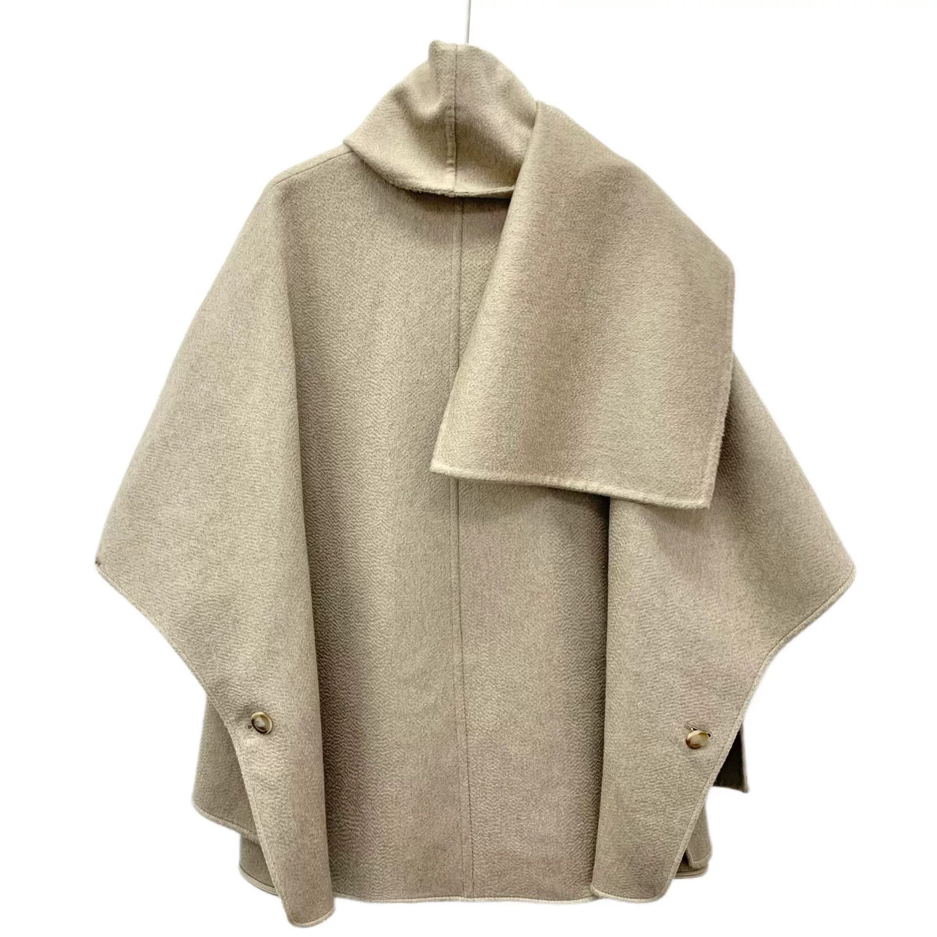 Max Mara maxmara beige cashmere long coat with buttons Size M / US 6-8 / IT 42-44 - 2 Thumbnail