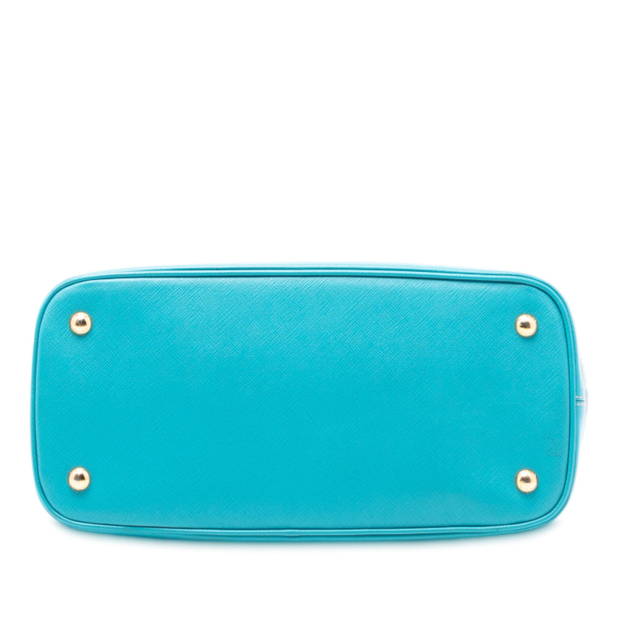 Prada Prada Bicolor Saffiano Lux Promenade Dome Handbag Size ONE SIZE - 3 Thumbnail