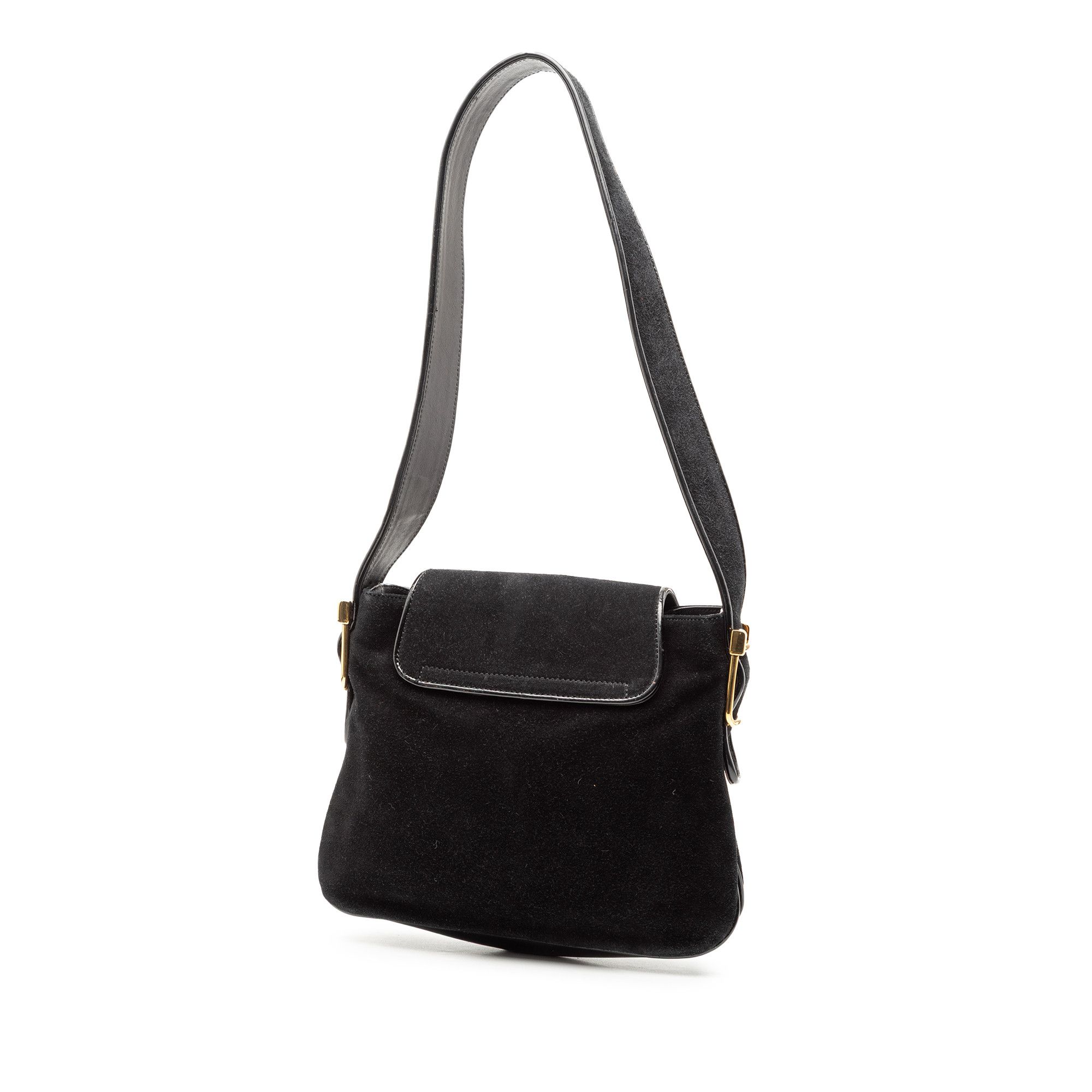Gucci Gucci Suede 1973 Shoulder Bag Size ONE SIZE - 2 Thumbnail