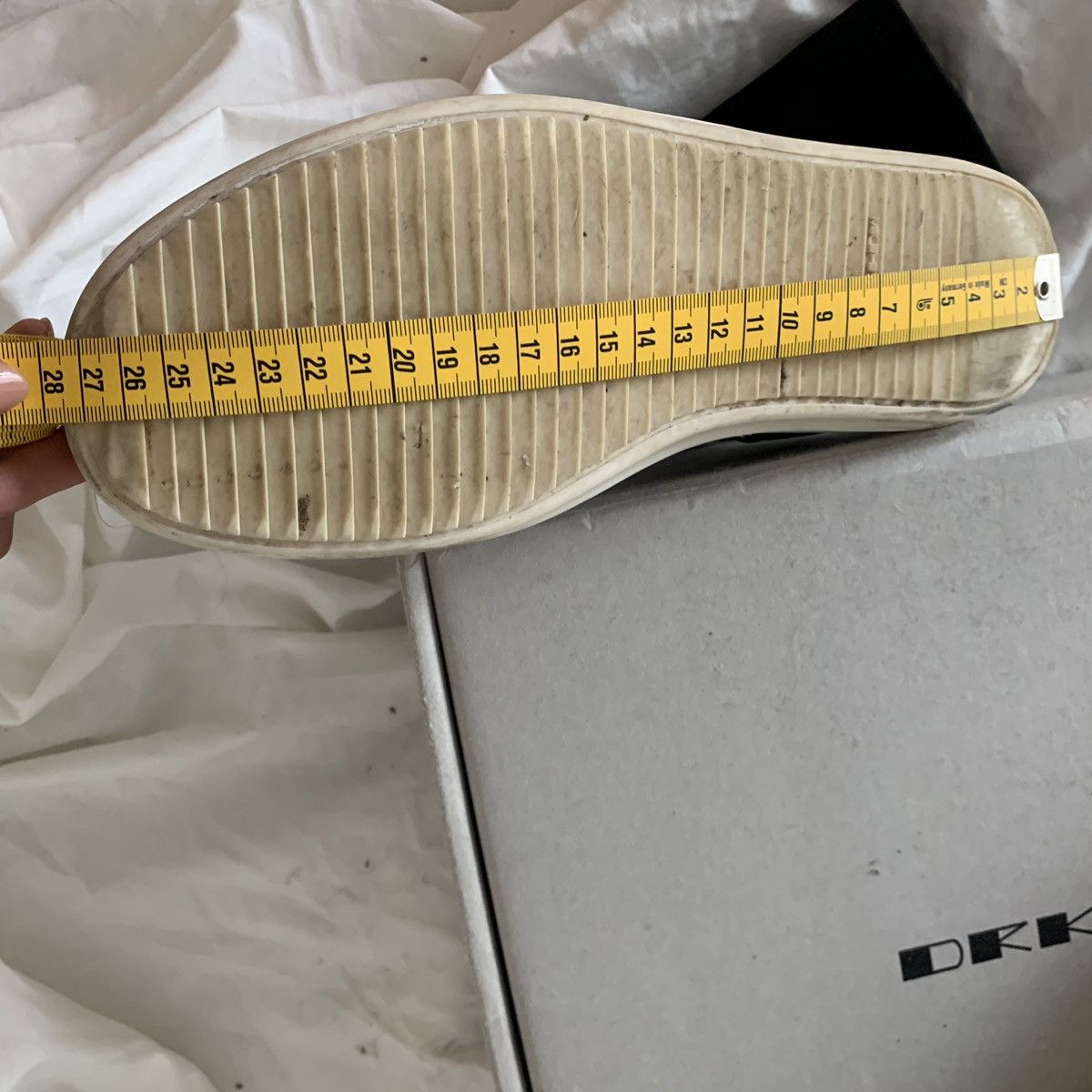 Rick Owens Drkshdw Rick Owens DRKSHDW SOCK Ramones Size US 7 / EU 40 - 4 Thumbnail