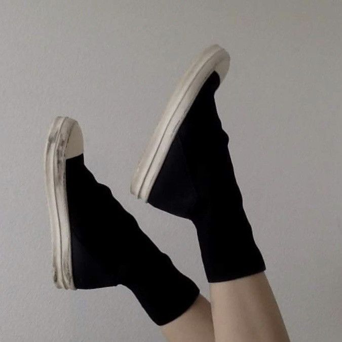 Rick Owens Drkshdw Rick Owens DRKSHDW SOCK Ramones Size US 7 / EU 40 - 3 Thumbnail