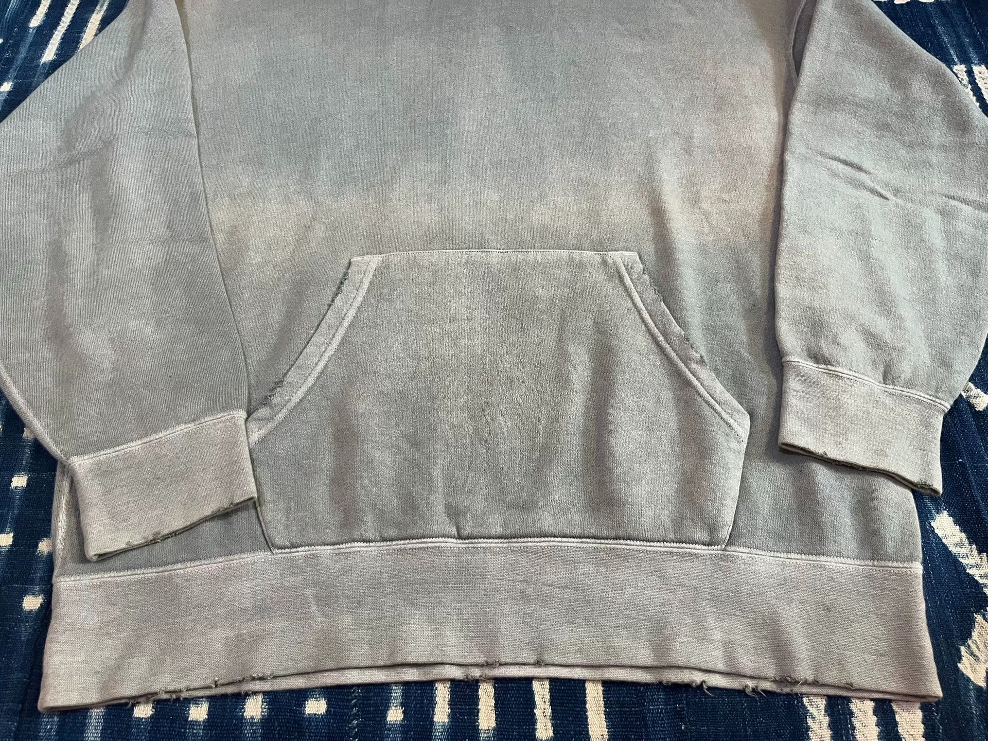 Visvim visvim oversized gray tie-dye hoodie Size US M / EU 48-50 / 2 - 4 Thumbnail