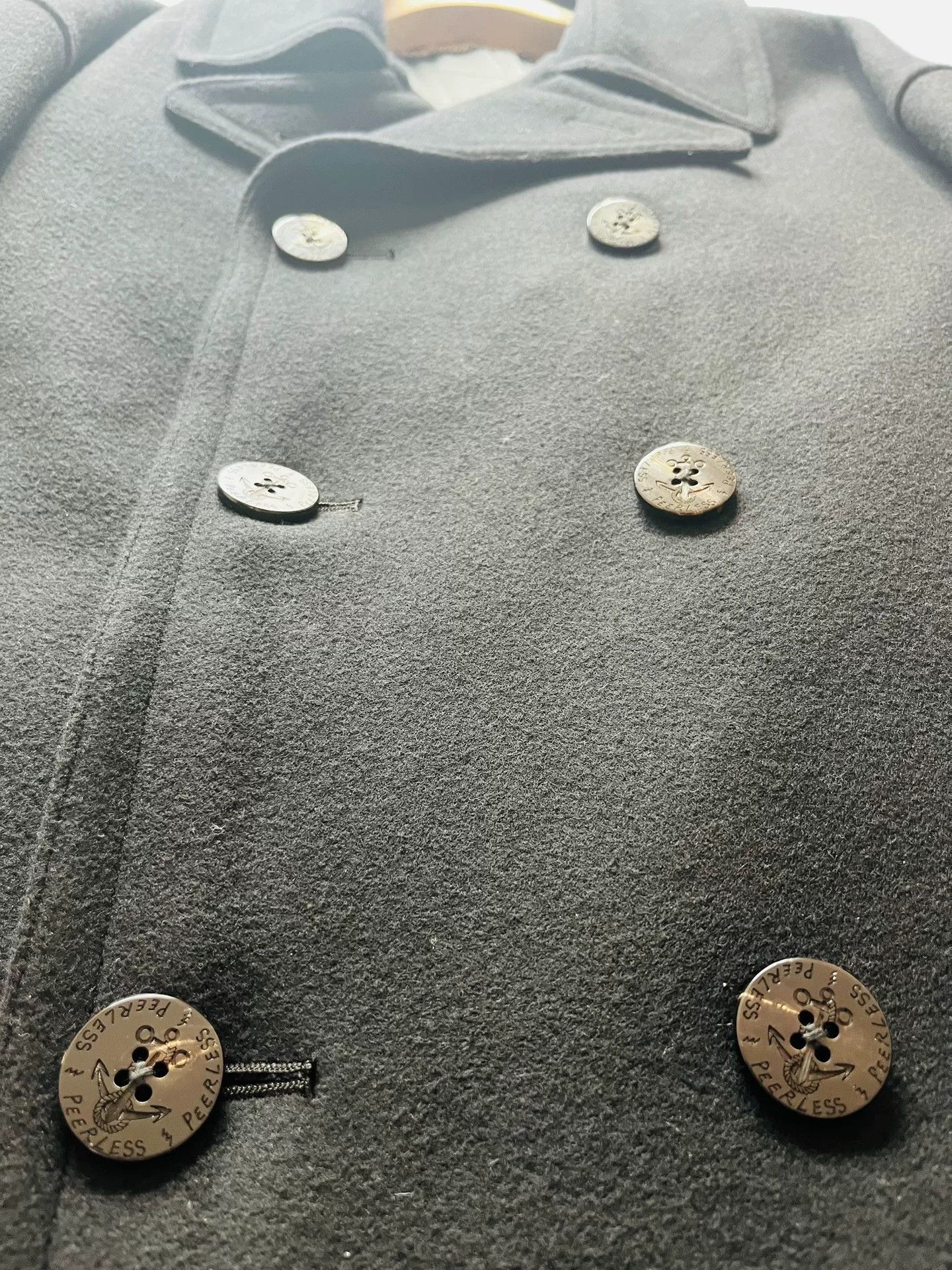 Visvim visvim lieutenant p.coat double-breasted wool Size US L / EU 52-54 / 3 - 6 Thumbnail