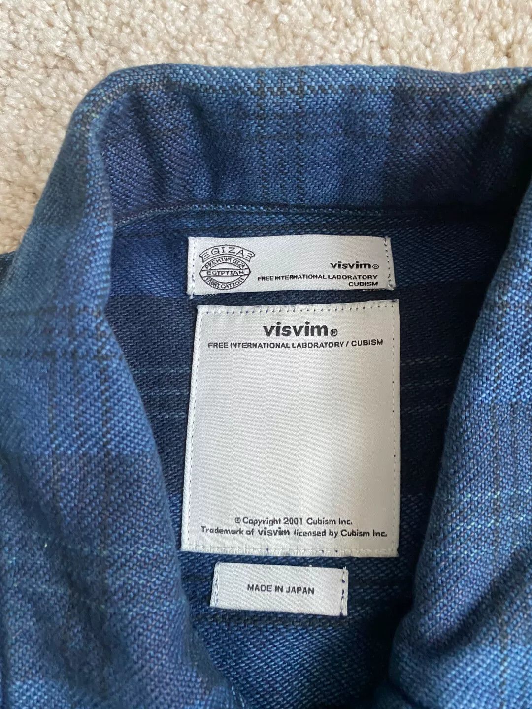 Visvim visvim indigo kilgore jacket 13SS Size US S / EU 44-46 / 1 - 3 Thumbnail