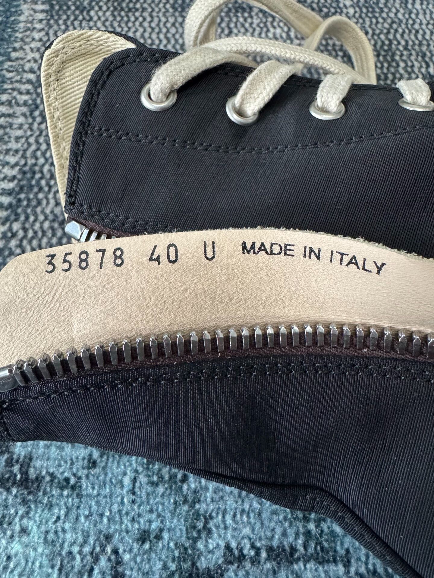 Rick Owens rick owens canvas high-top sneakers Size US 7 / EU 40 - 6 Thumbnail