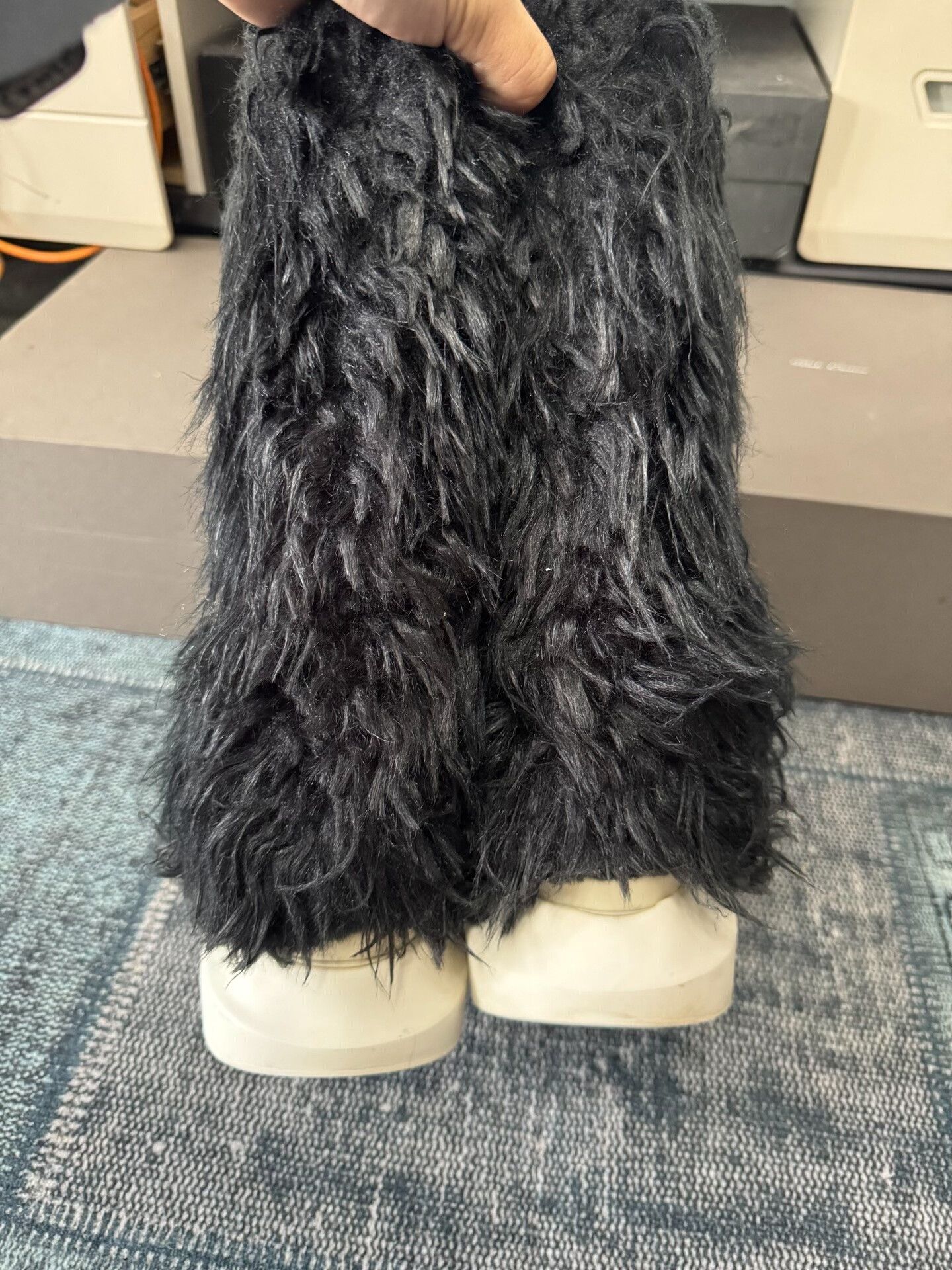 Rick Owens rick owens thick soled furry boots Size US 7 / EU 40 - 5 Thumbnail