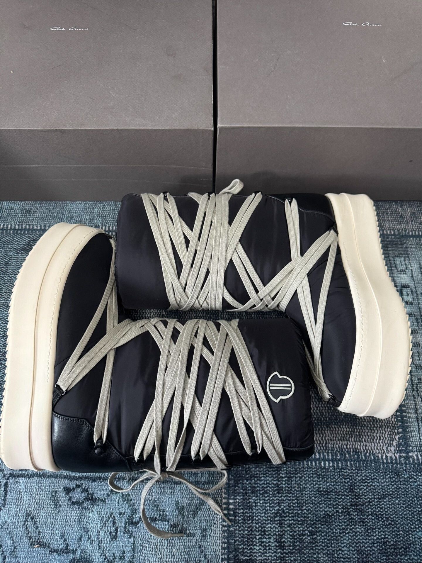 Moncler rick owens Moncler collaborative thick strap boots Size US 9 / EU 42 - 4 Thumbnail