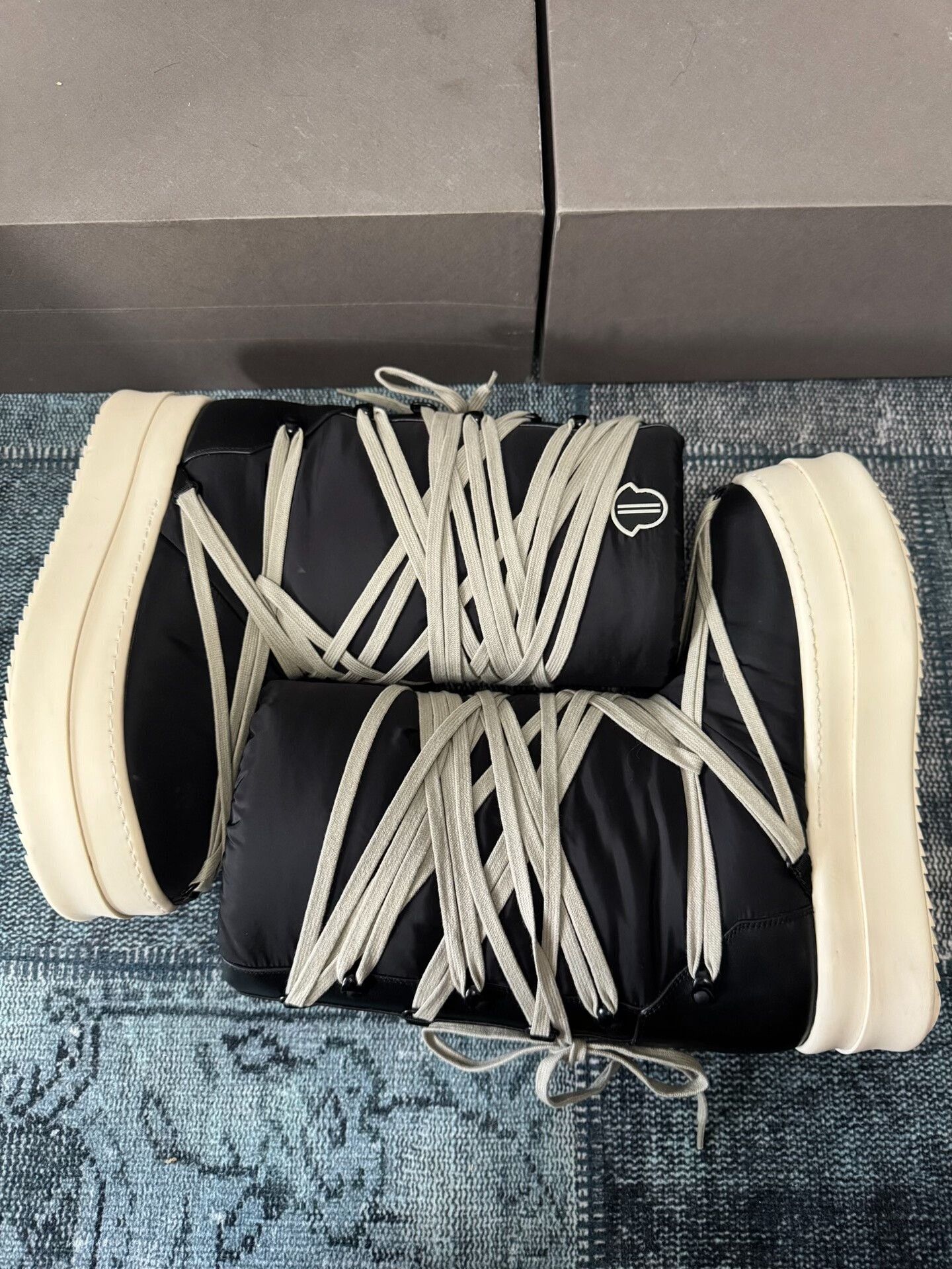 Moncler rick owens Moncler collaborative thick strap boots Size US 9 / EU 42 - 3 Thumbnail