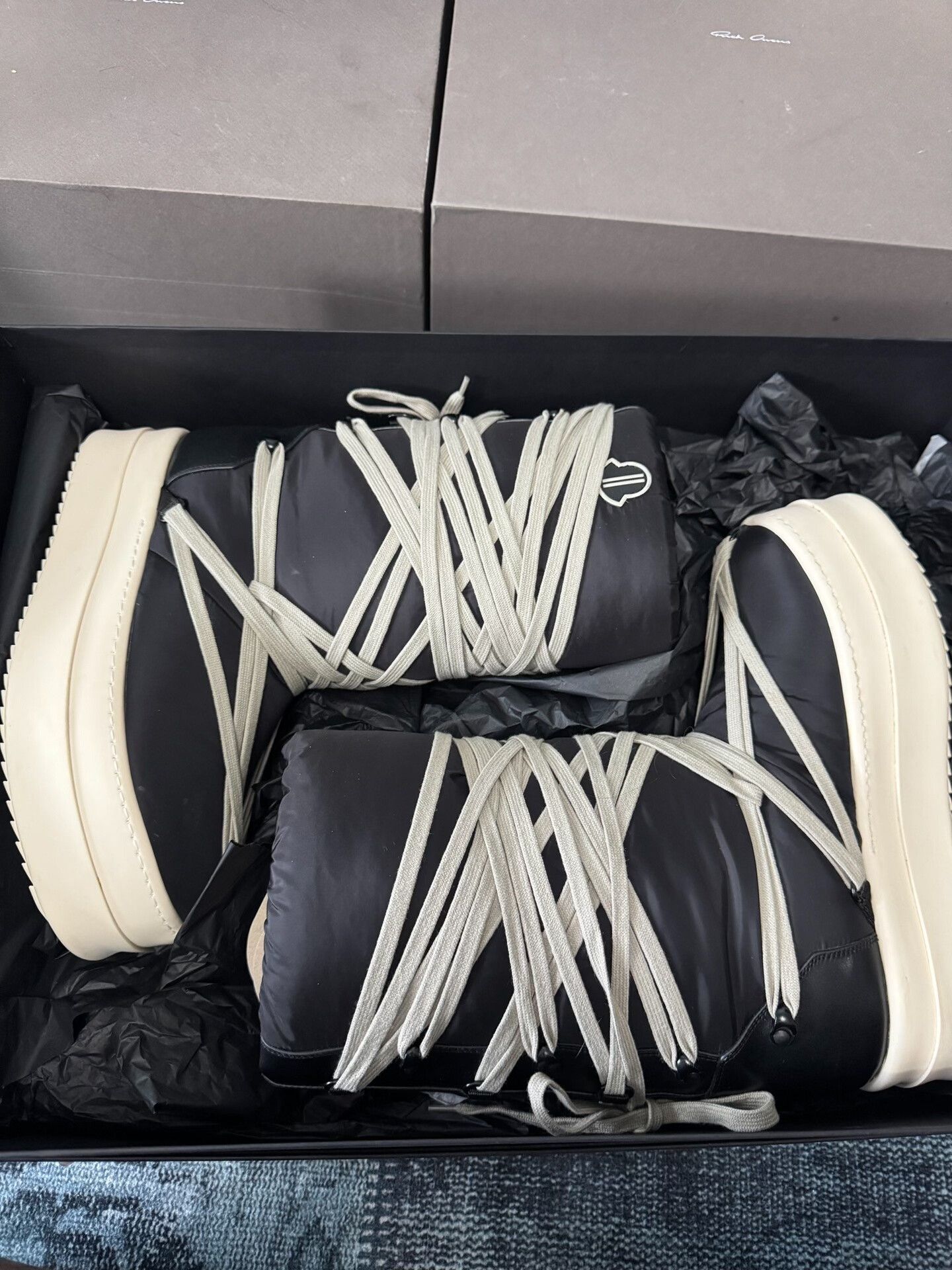 Moncler rick owens Moncler collaborative thick strap boots Size US 9 / EU 42 - 7 Thumbnail