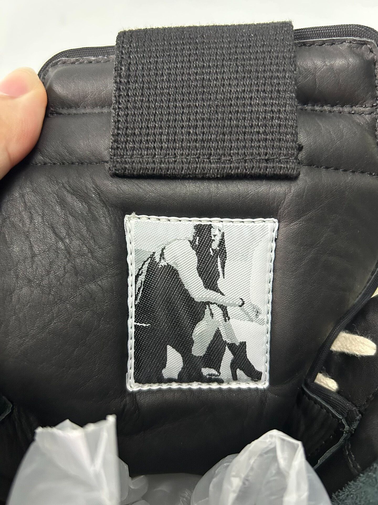 Rick Owens brand new rick owens black high-top shoes Size US 8 / EU 41 - 6 Thumbnail