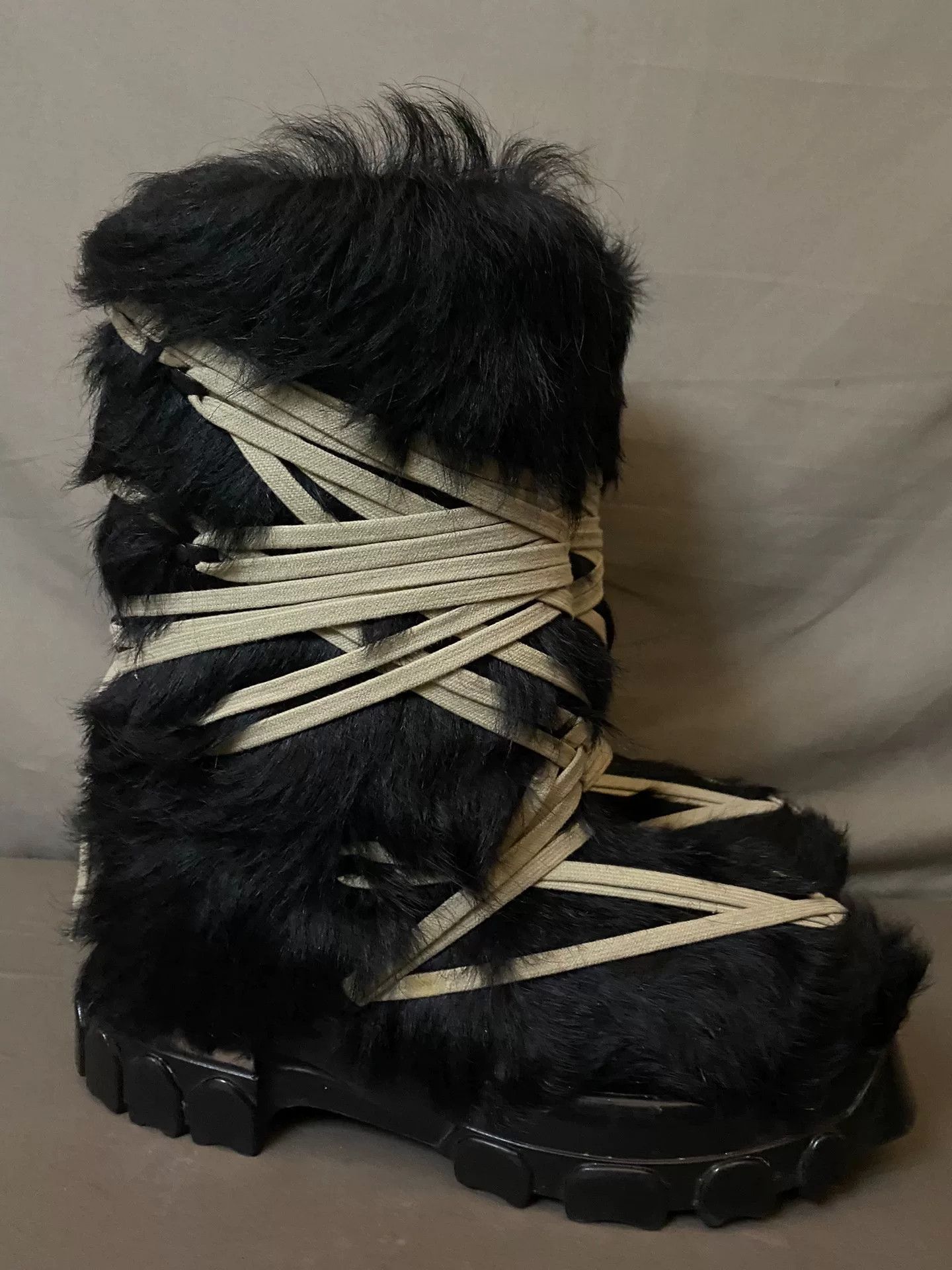 Rick Owens rick owens fur snow boots size 41 Size US 8 / EU 41 - 3 Thumbnail