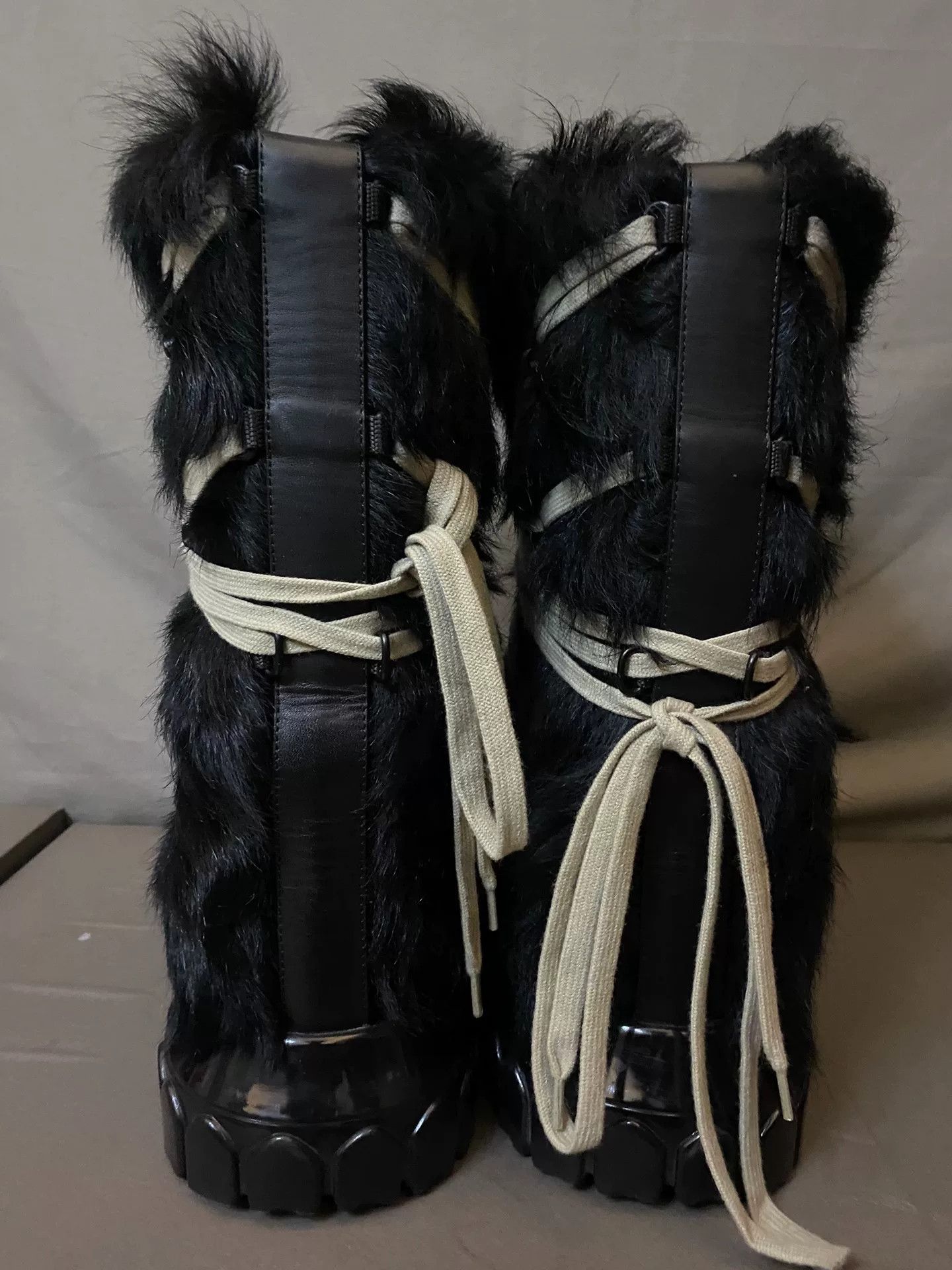 Rick Owens rick owens fur snow boots size 41 Size US 8 / EU 41 - 4 Thumbnail