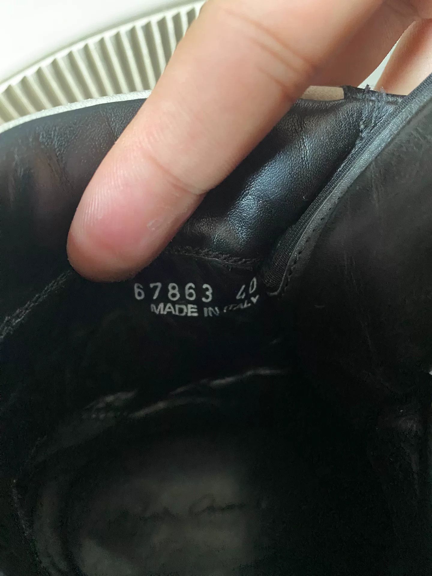 Rick Owens rick owens black leather high-top sneakers Size US 7 / EU 40 - 6 Thumbnail