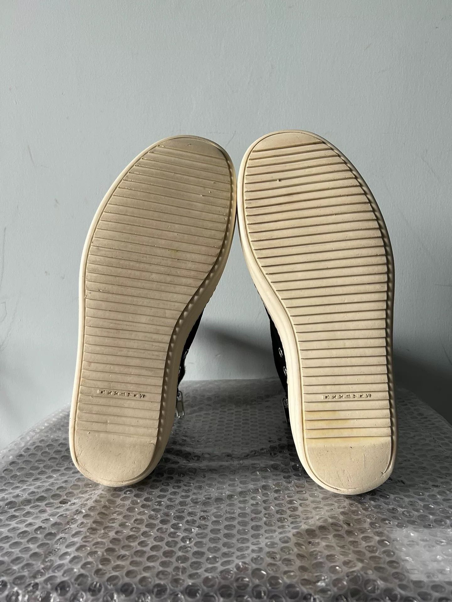 Rick Owens rick owens high-top canvas sneakers Size US 10 / EU 43 - 6 Thumbnail