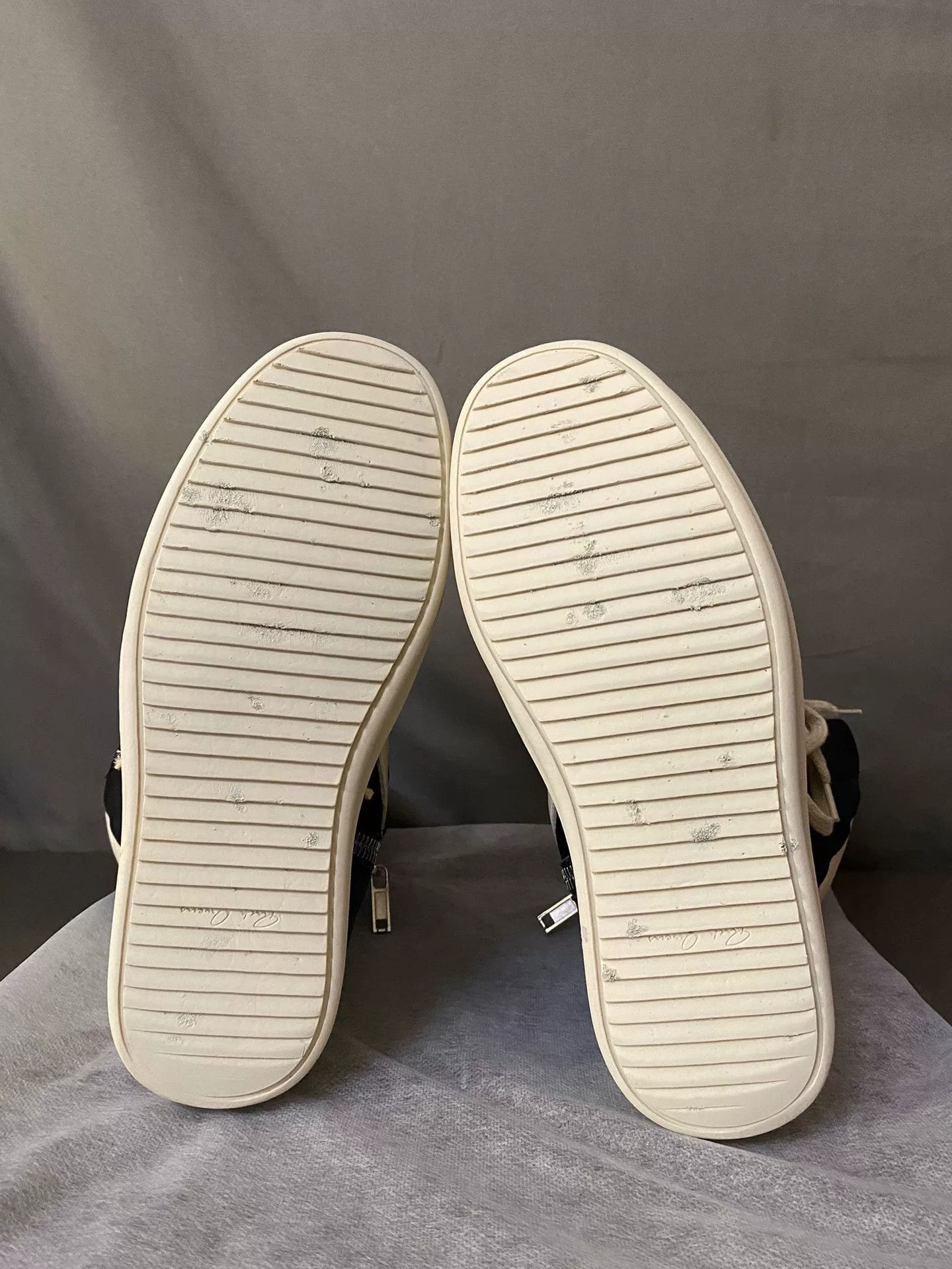 Rick Owens rick owens unique black and white sneakers Size US 6 / EU 39 - 7 Thumbnail
