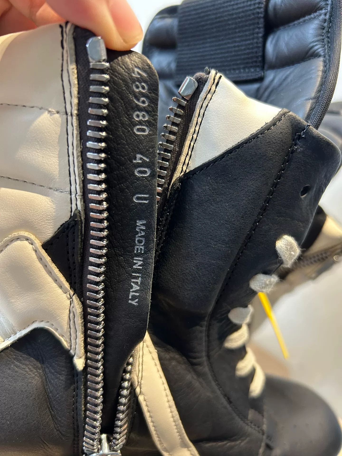 Rick Owens rick owens thick low triangle shoes size 40 Size US 7 / EU 40 - 6 Thumbnail
