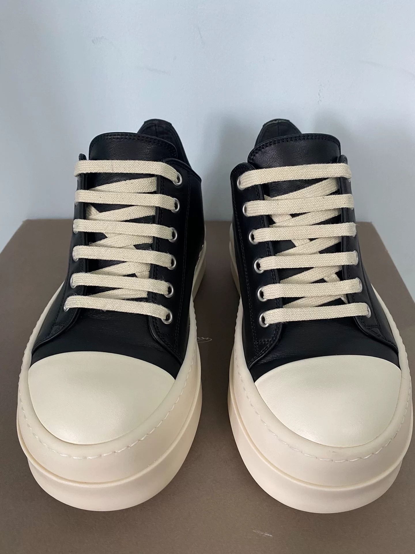 Rick Owens rick owens thick-soled low-top sneakers Size US 5.5 / EU 38 - 2 Thumbnail