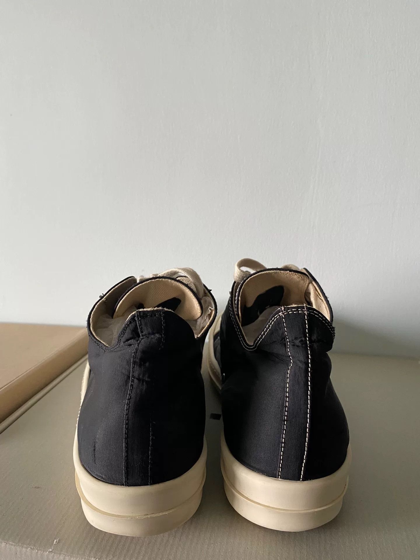Rick Owens rick owens low-top canvas sneakers size 44 Size US 10.5 / EU 43-44 - 4 Thumbnail