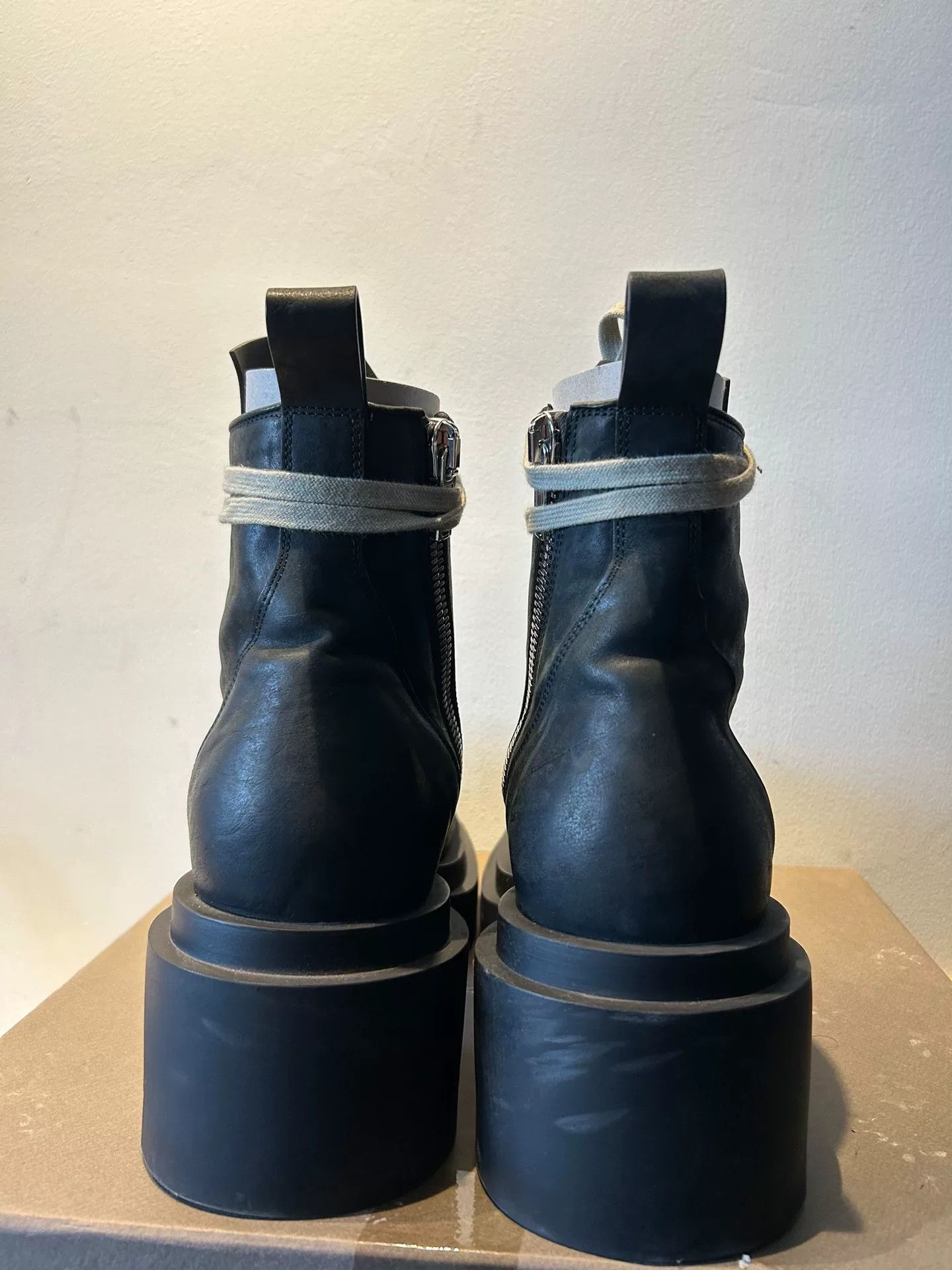 Rick Owens rick owens army bogun high-top boots Size US 10 / EU 43 - 4 Thumbnail