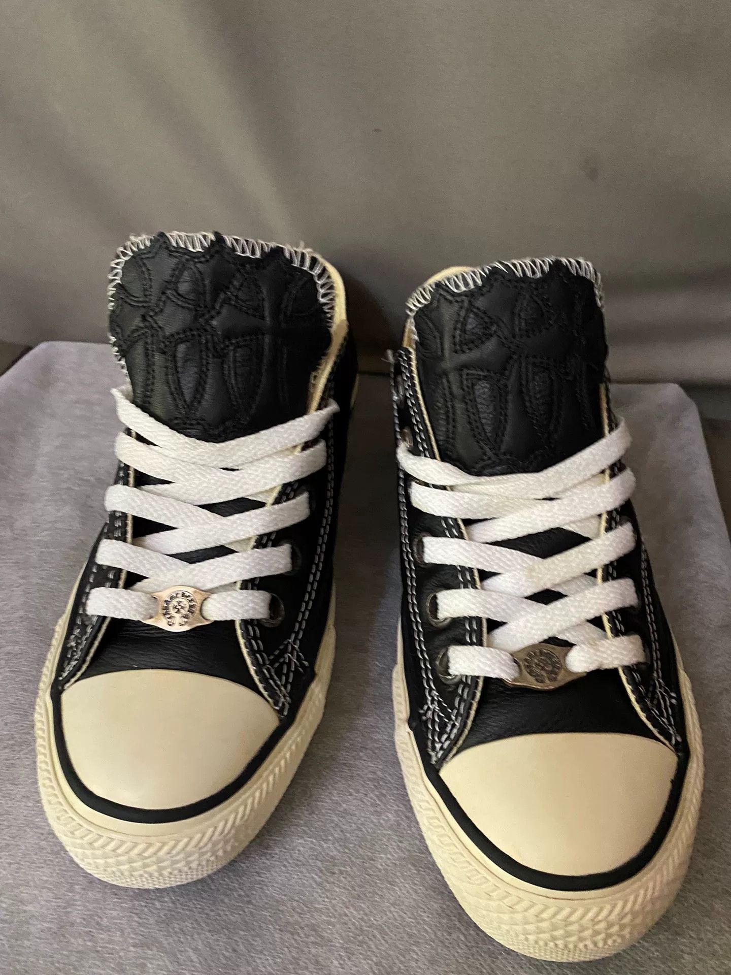 Chrome Hearts chrome hearts low-top canvas sneakers Size US 7.5 / EU 40-41 - 2 Thumbnail