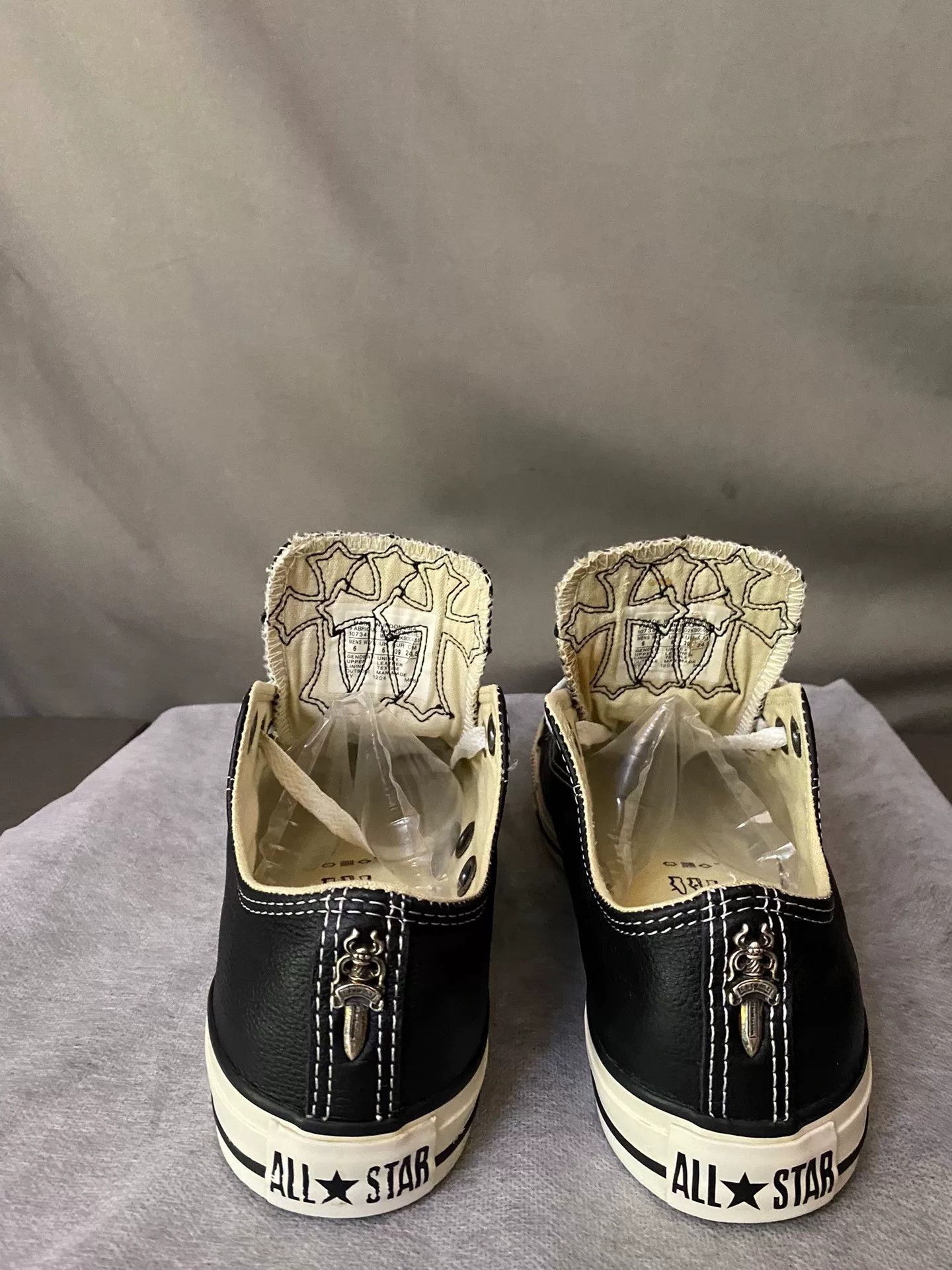 Chrome Hearts chrome hearts low-top canvas sneakers Size US 7.5 / EU 40-41 - 4 Thumbnail