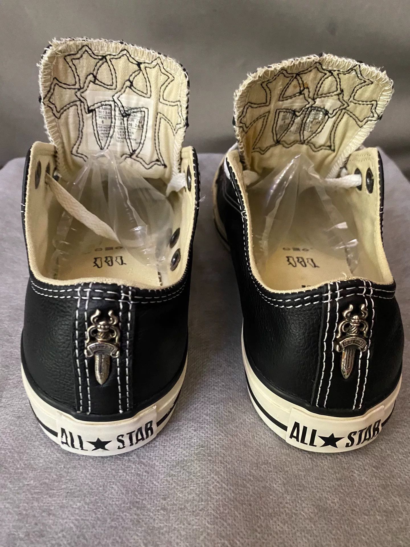 Chrome Hearts chrome hearts low-top canvas sneakers Size US 7.5 / EU 40-41 - 5 Thumbnail