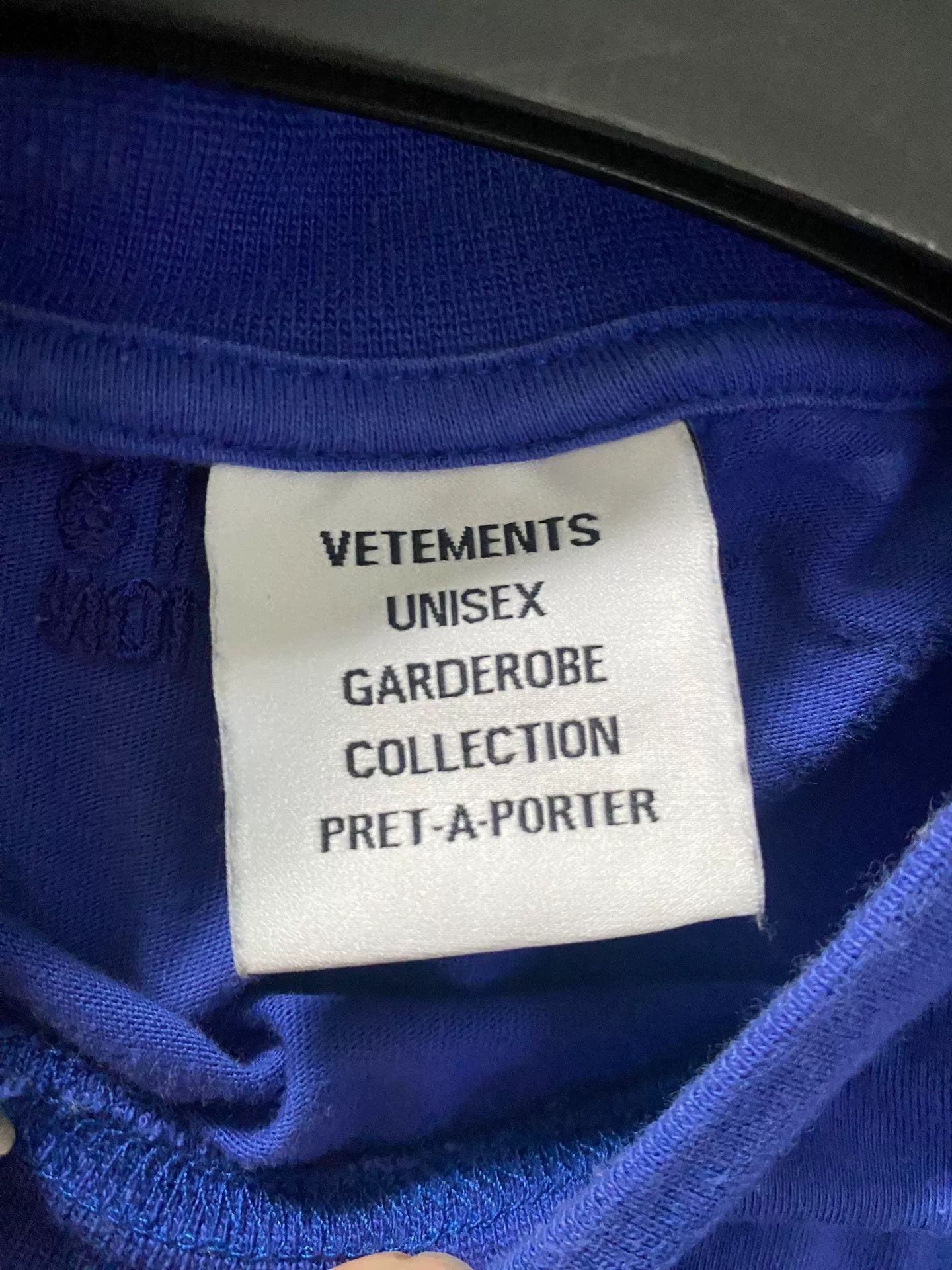 Vetements vetements signature short sleeve t-shirt Size US XS / EU 42 / 0 - 4 Thumbnail