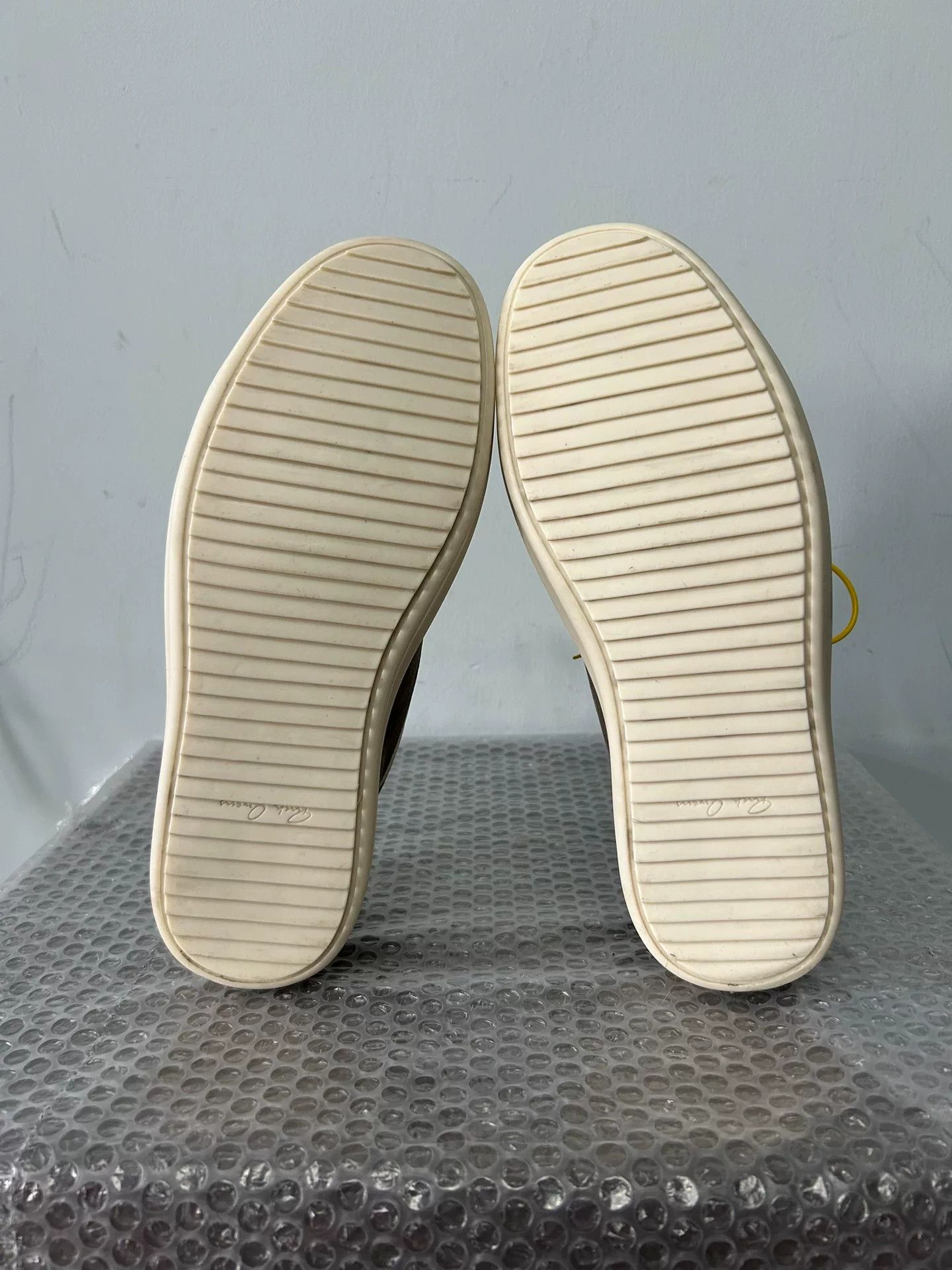 stylish rick owens brown suede sneakers