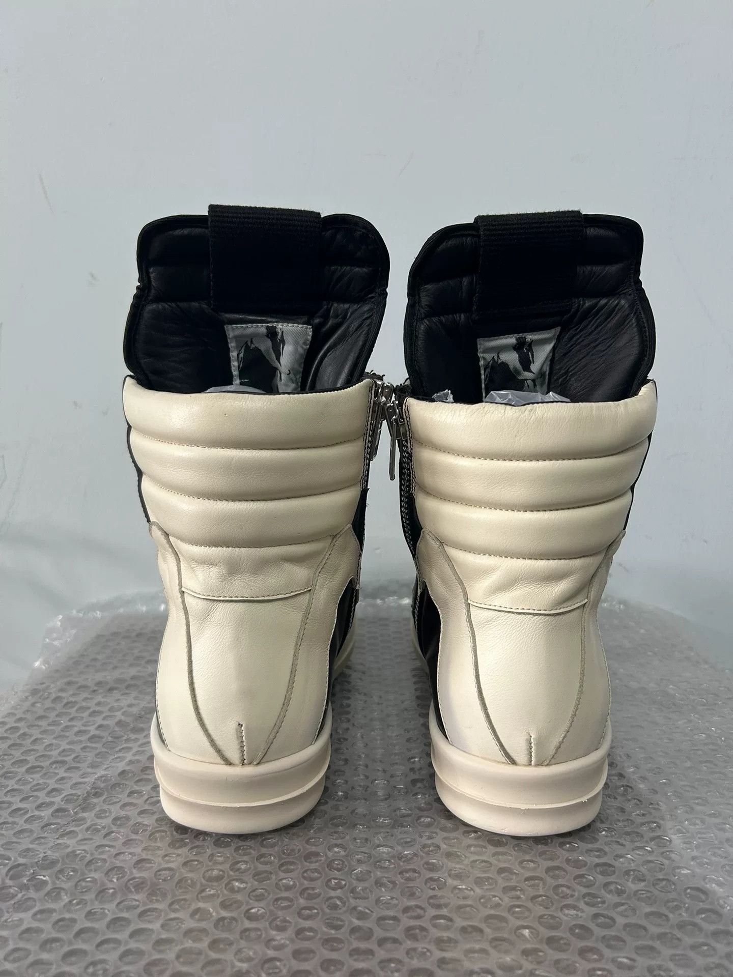 Rick Owens rick owens oversized high-top leather sneakers Size US 8 / EU 41 - 4 Thumbnail