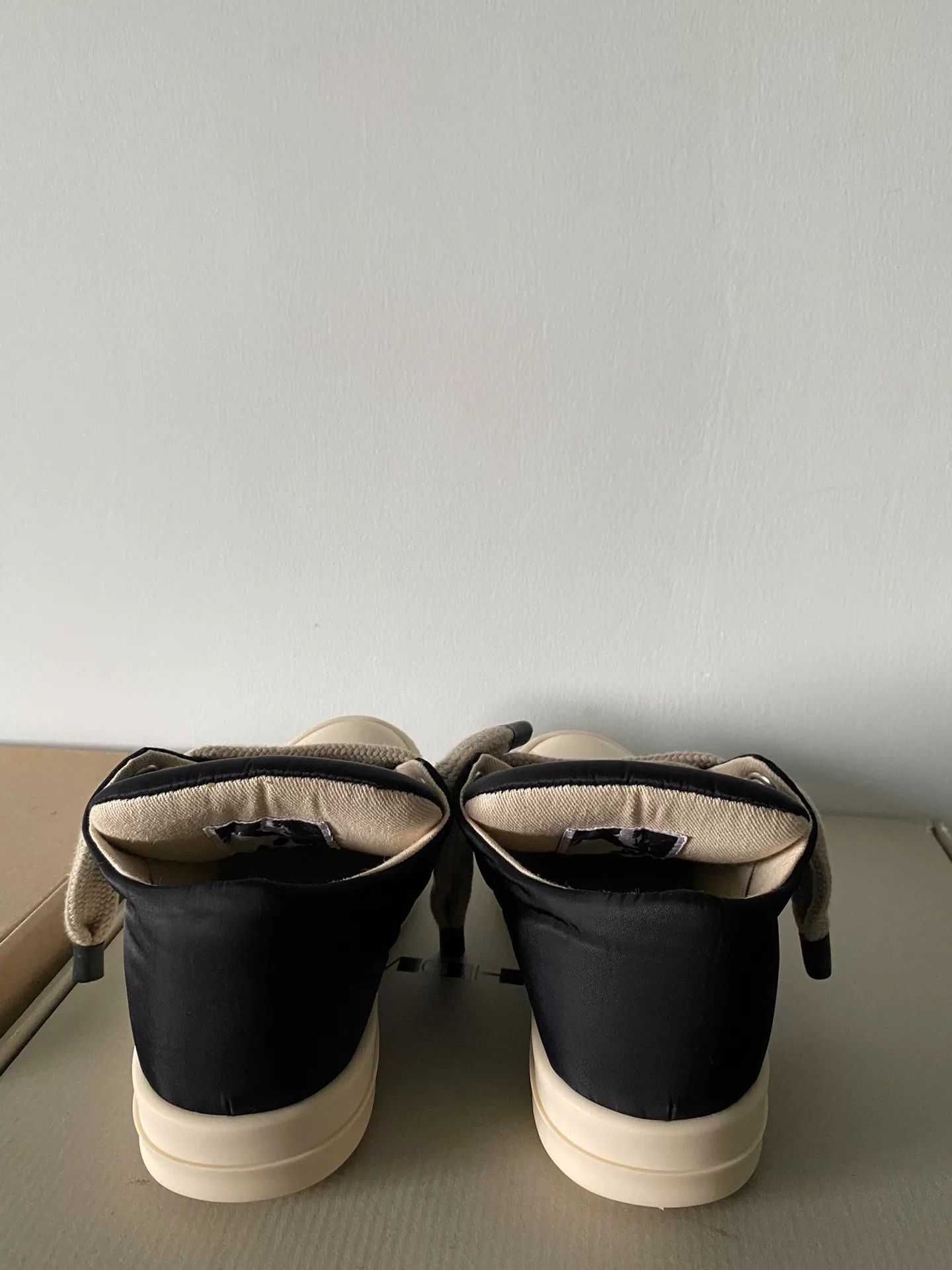 Rick Owens Drkshdw rick owens canvas low-top chunky sneakers Size US 5 / IT 35 - 4 Thumbnail