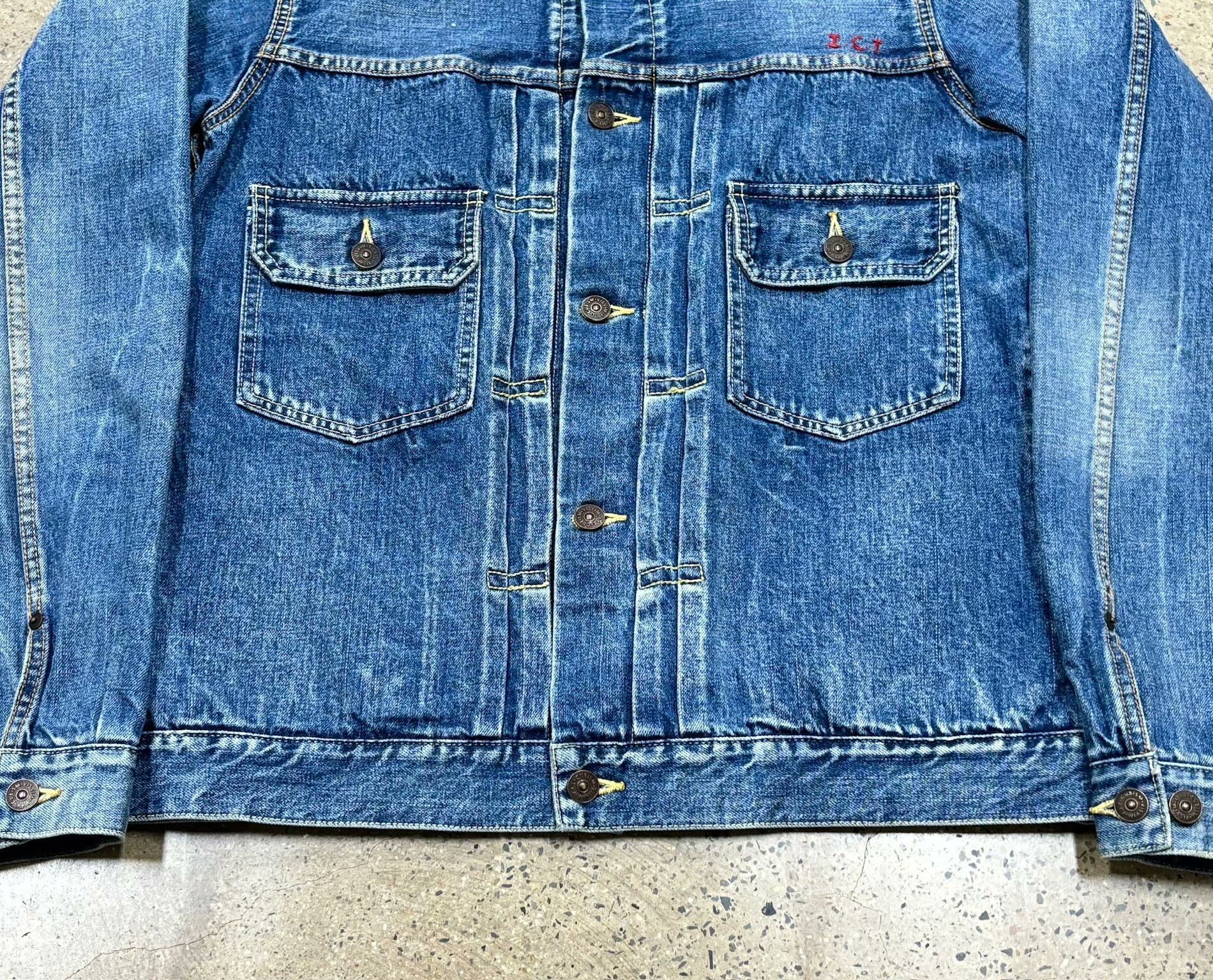 Visvim visvim ict 101 dry2 denim jacket Size US M / EU 48-50 / 2 - 6 Thumbnail