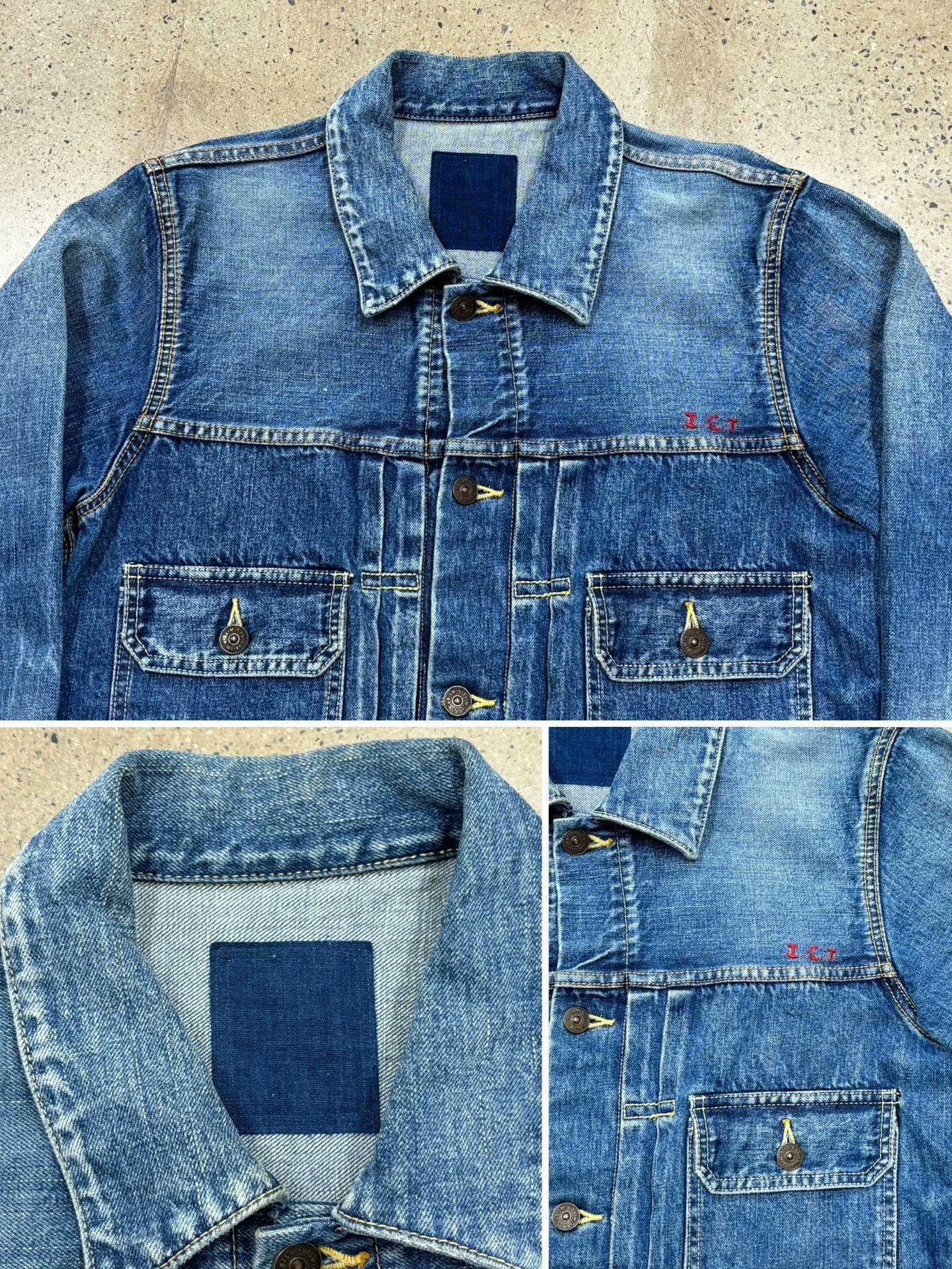 Visvim visvim ict 101 dry2 denim jacket Size US M / EU 48-50 / 2 - 5 Thumbnail