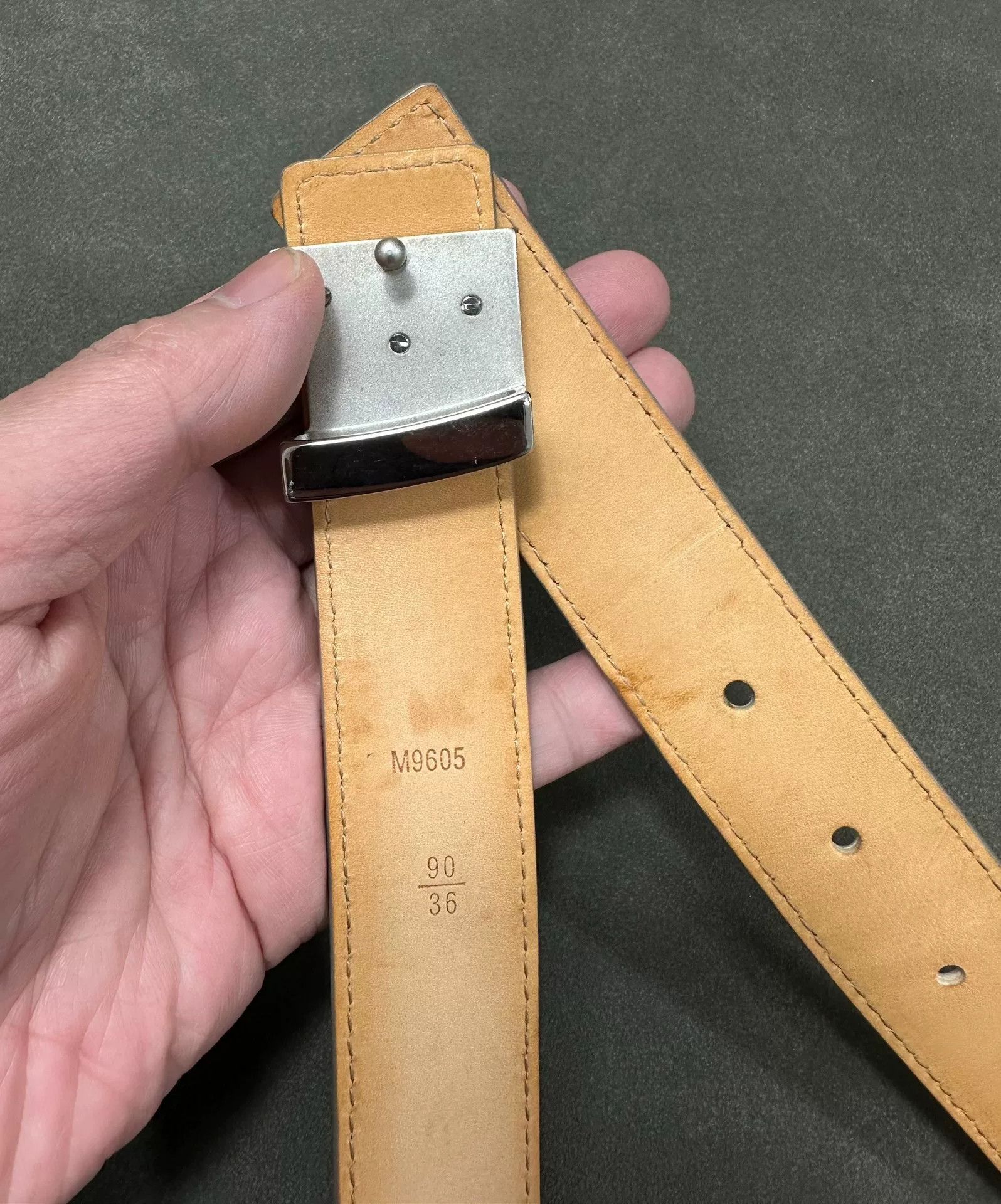 Louis Vuitton Louis Vuitton White Water Ripple Belt Size ONE SIZE - 7 Thumbnail