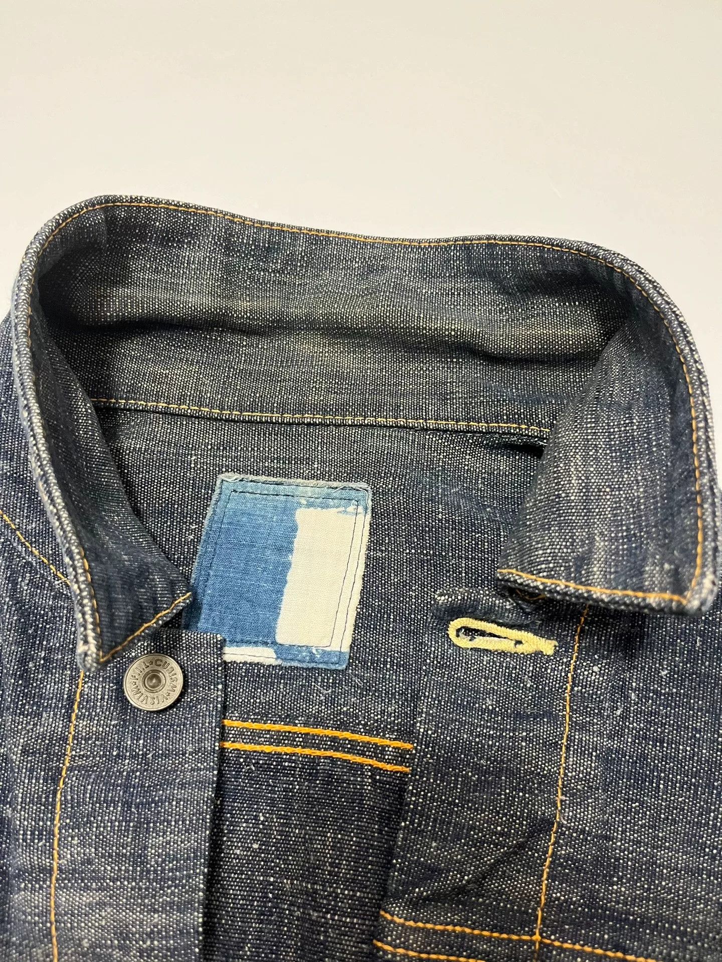 Visvim visvim ict 102 navy grey linen jacket Size US S / EU 44-46 / 1 - 3 Thumbnail