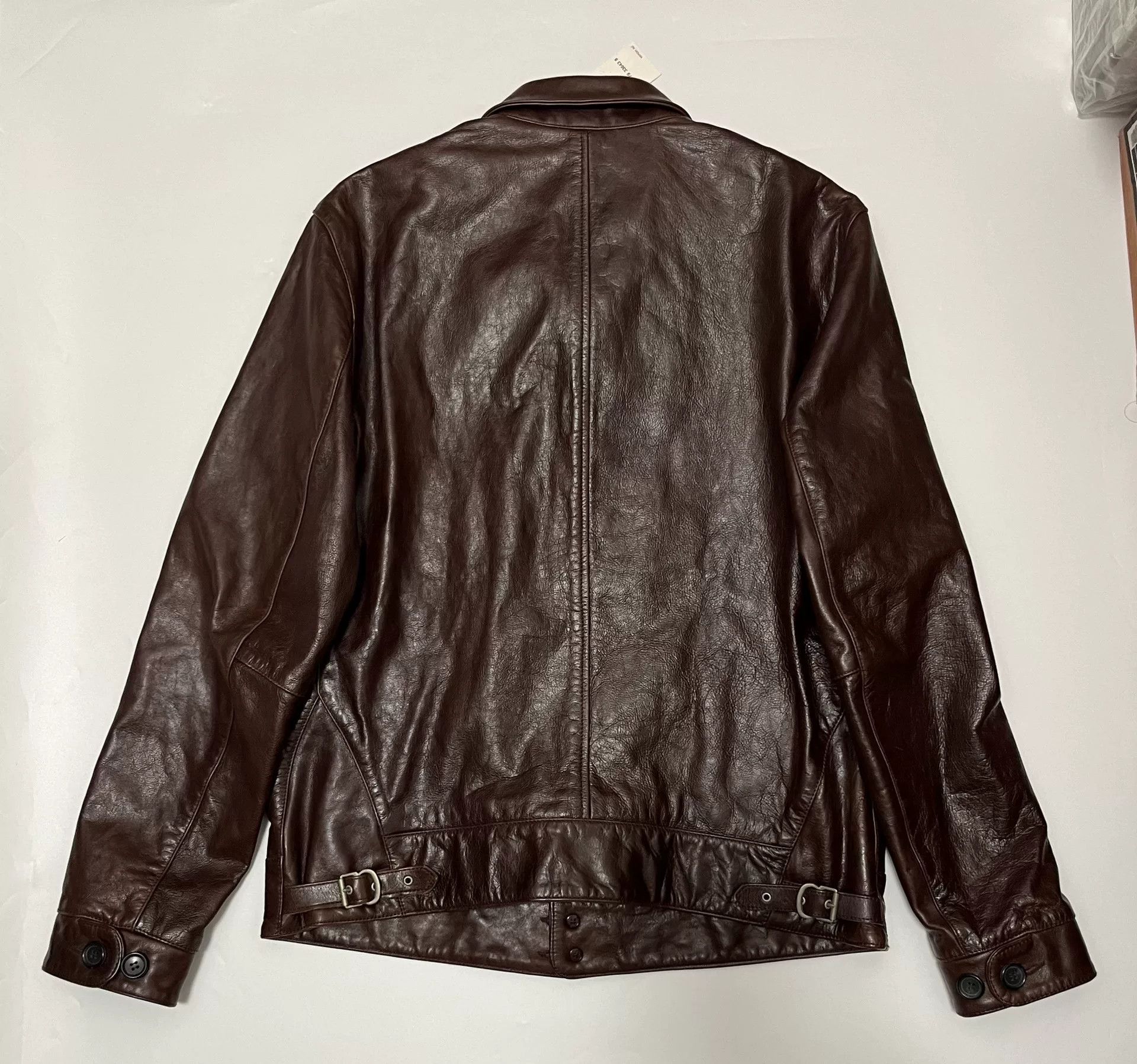 Levi's Vintage Clothing levi's leather jacket lvc einstein style Size US M / EU 48-50 / 2 - 6 Thumbnail