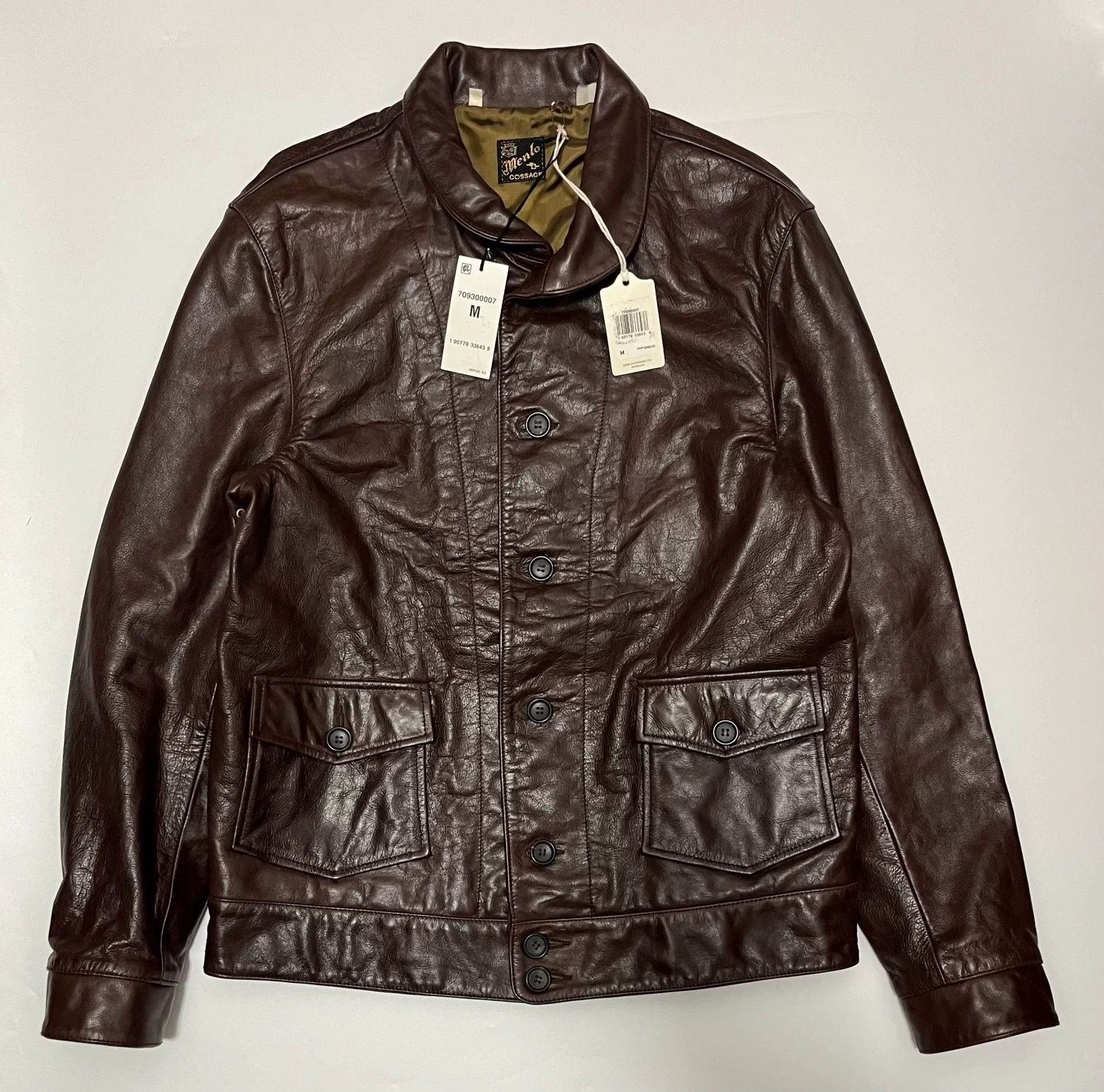 Levi's Vintage Clothing levi's leather jacket lvc einstein style Size US M / EU 48-50 / 2 - 2 Thumbnail