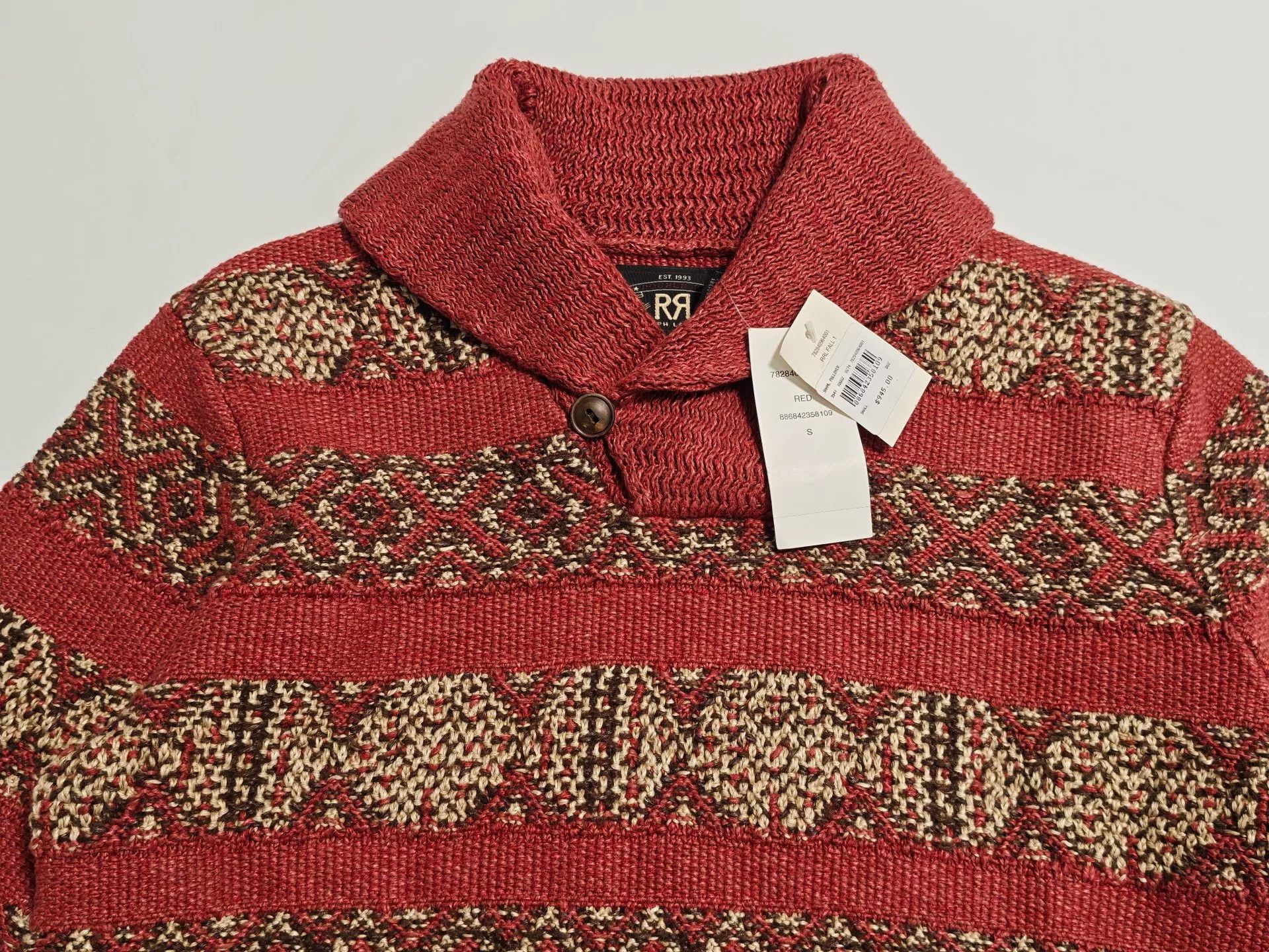 RRL Ralph Lauren Ralph Lauren RRL Fair Isle Knit Sweater Size US S / EU 44-46 / 1 - 2 Thumbnail
