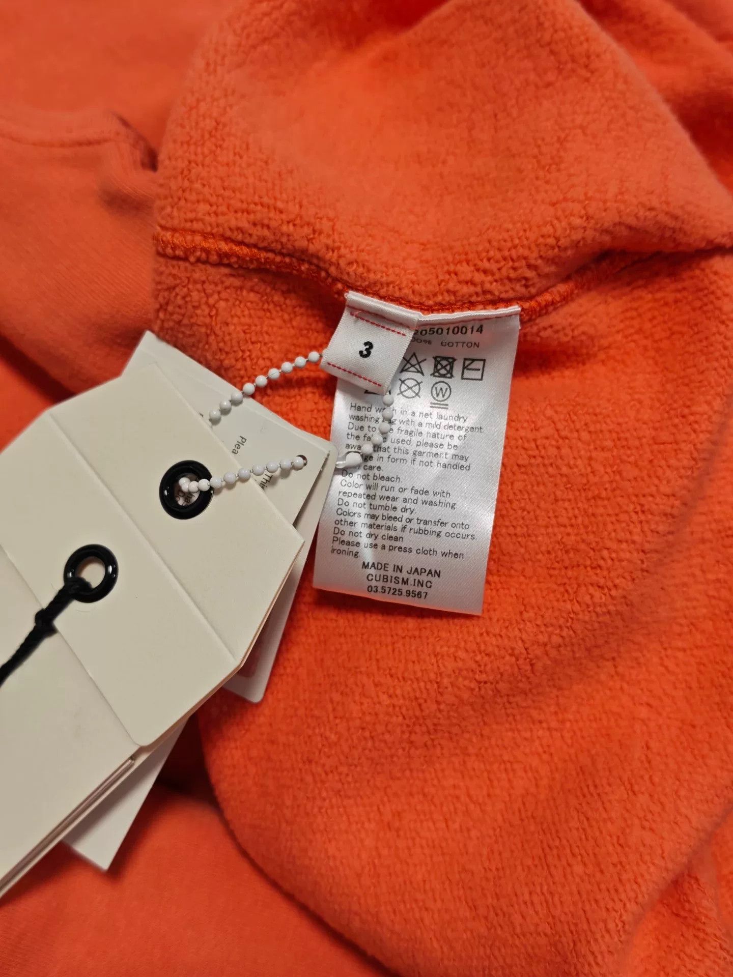Visvim visvim cubism orange casual sweatshirt Size US M / EU 48-50 / 2 - 4 Thumbnail