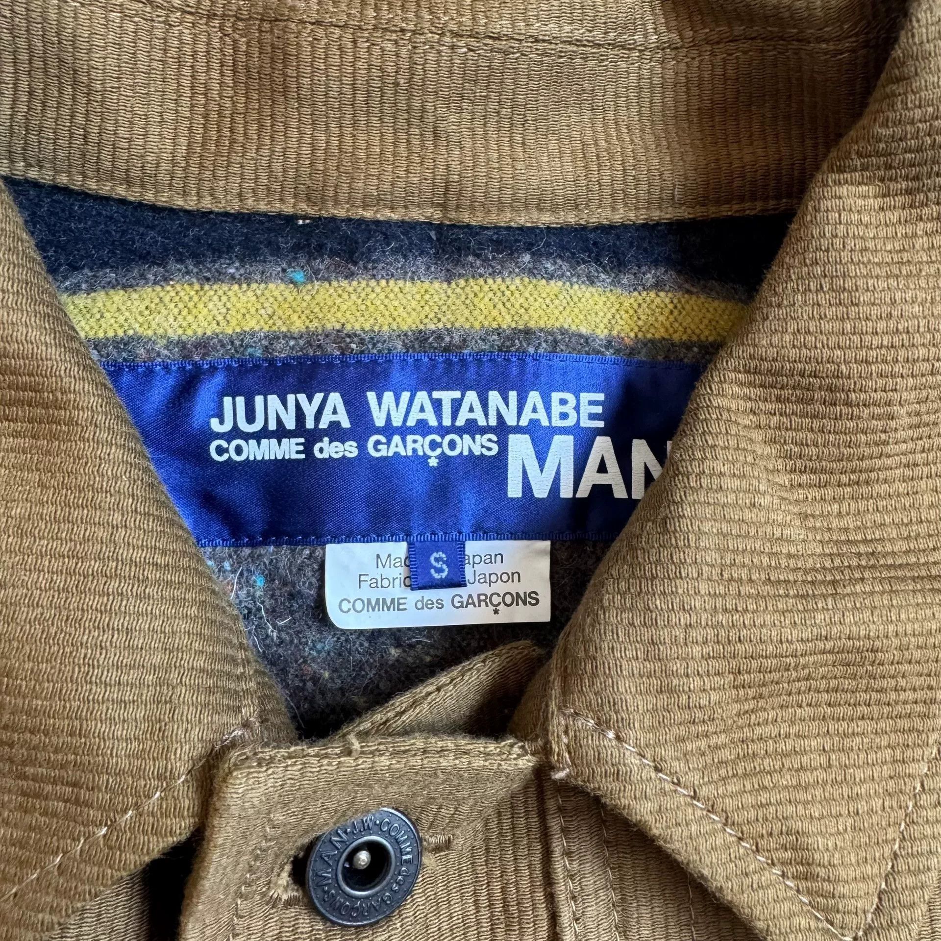 Junya Watanabe Junya Watanabe Corduroy Work Jacket Size US S / EU 44-46 / 1 - 4 Thumbnail