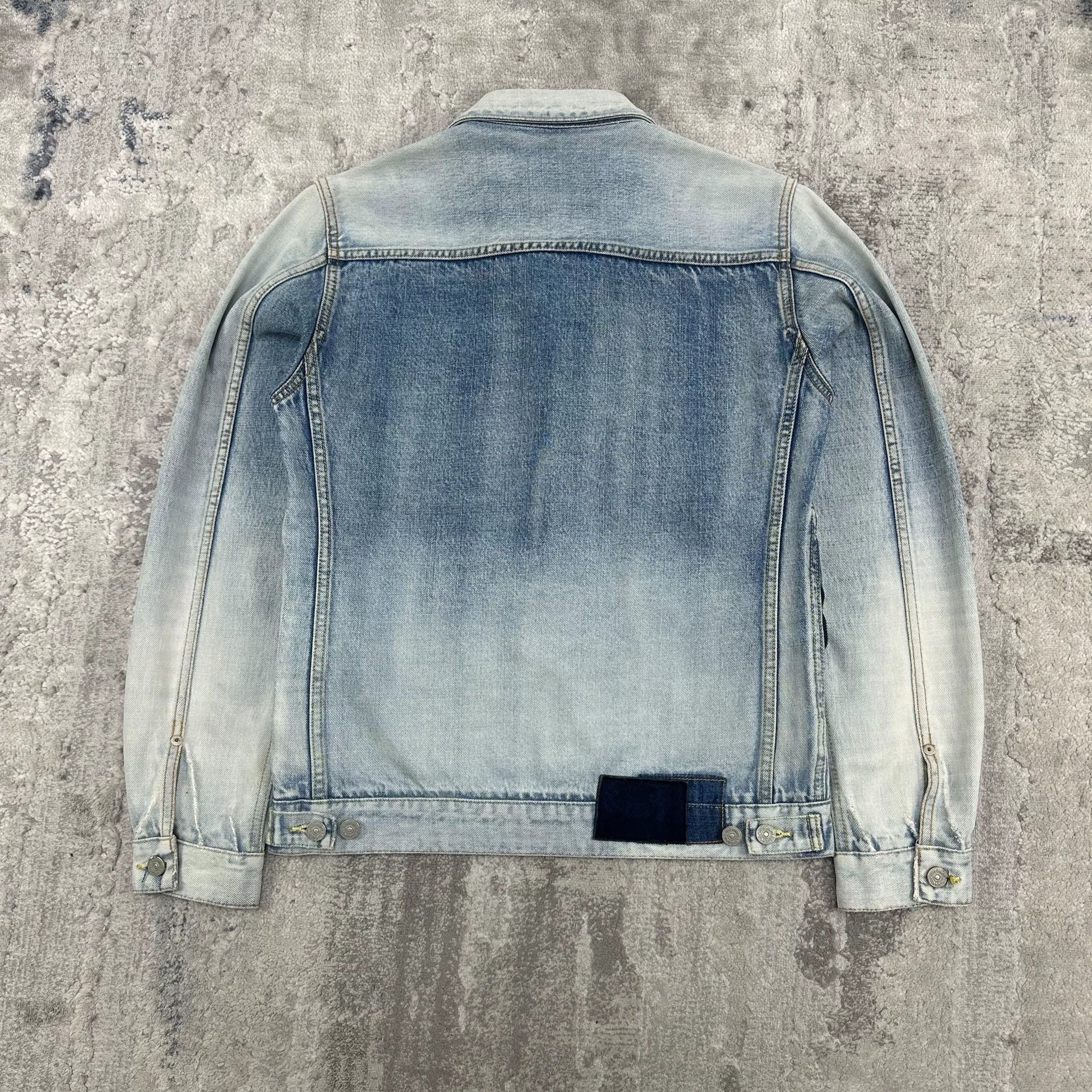 Visvim visvim 19ss denim jacket with damage effects Size US S / EU 44-46 / 1 - 4 Thumbnail