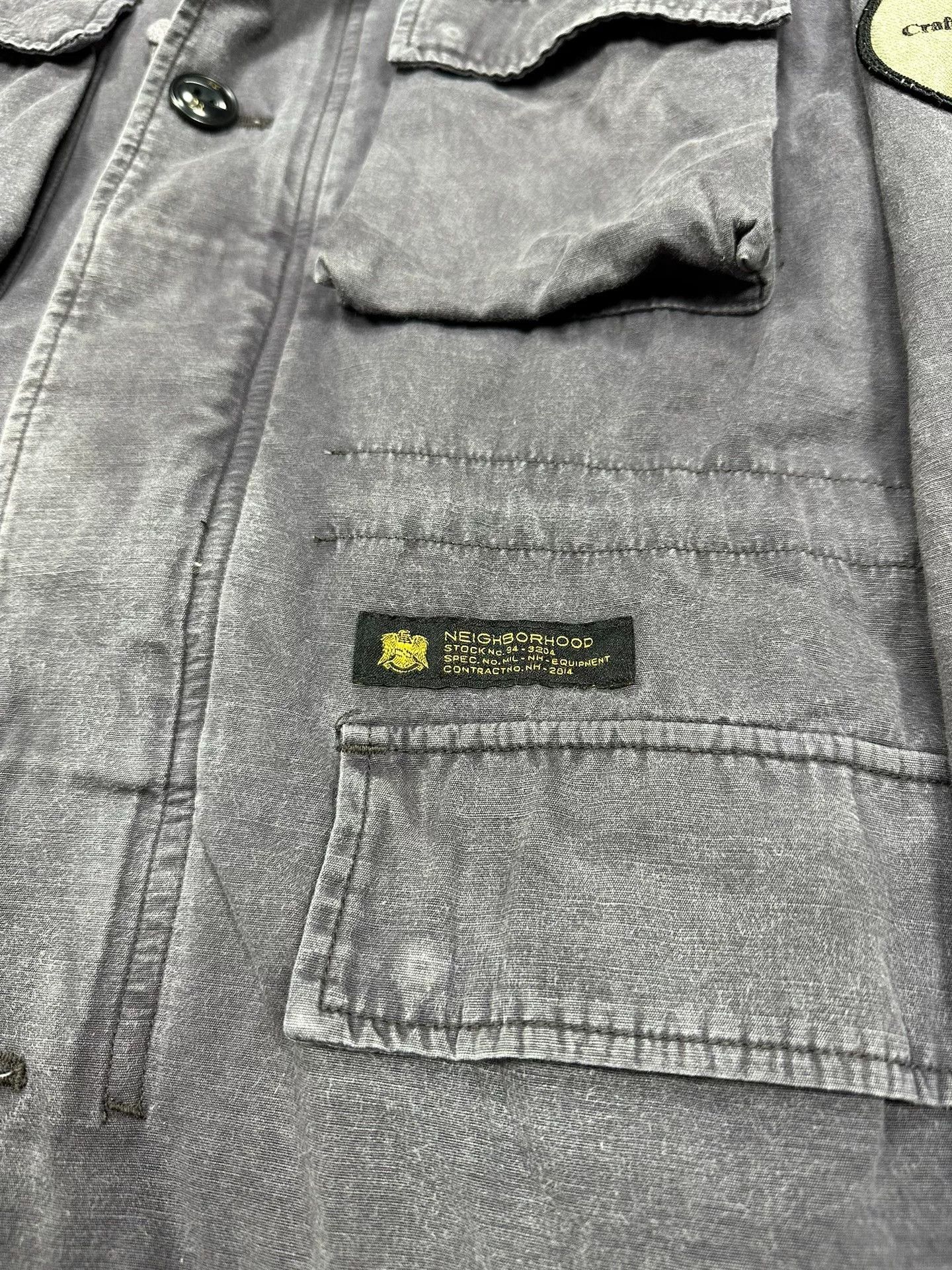Neighborhood neighborhood 15ss m65 washed hooded jacket Size US M / EU 48-50 / 2 - 7 Thumbnail