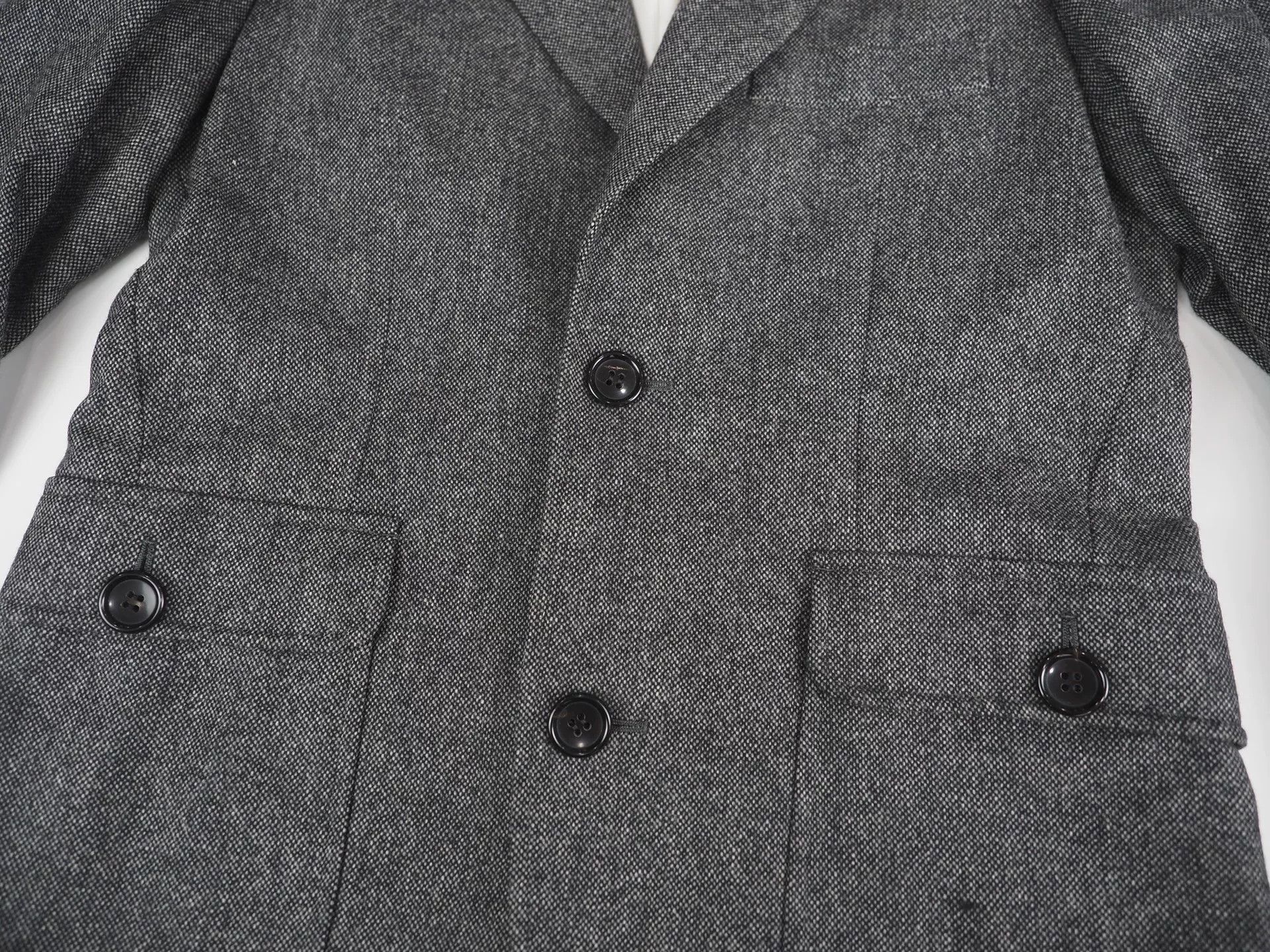 Visvim visvim grey wool blazer with cashmere blend Size US M / EU 48-50 / 2 - 4 Thumbnail
