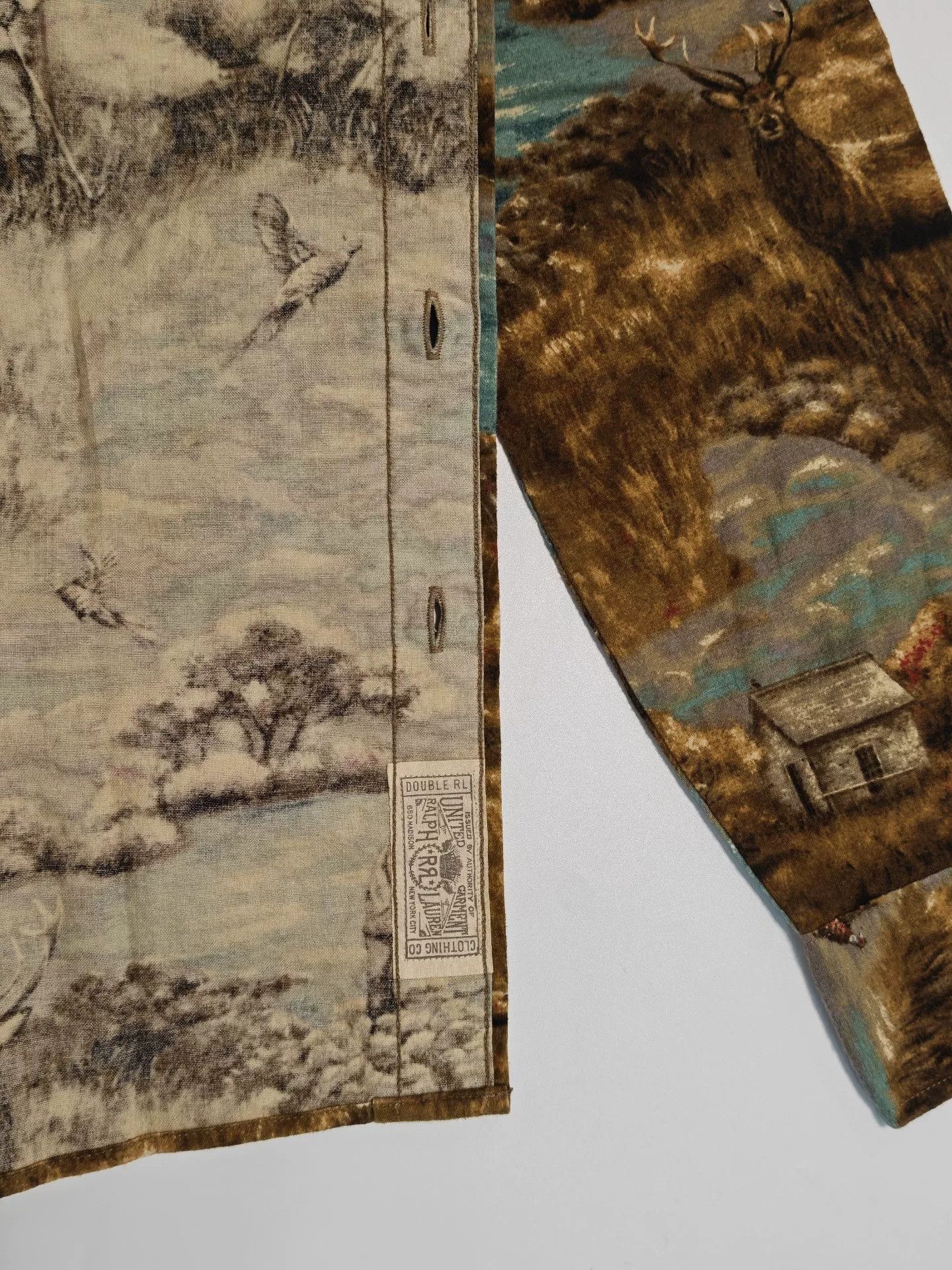 RRL Ralph Lauren Ralph Lauren Vintage Hunting Print Shirt Size US S / EU 44-46 / 1 - 6 Thumbnail