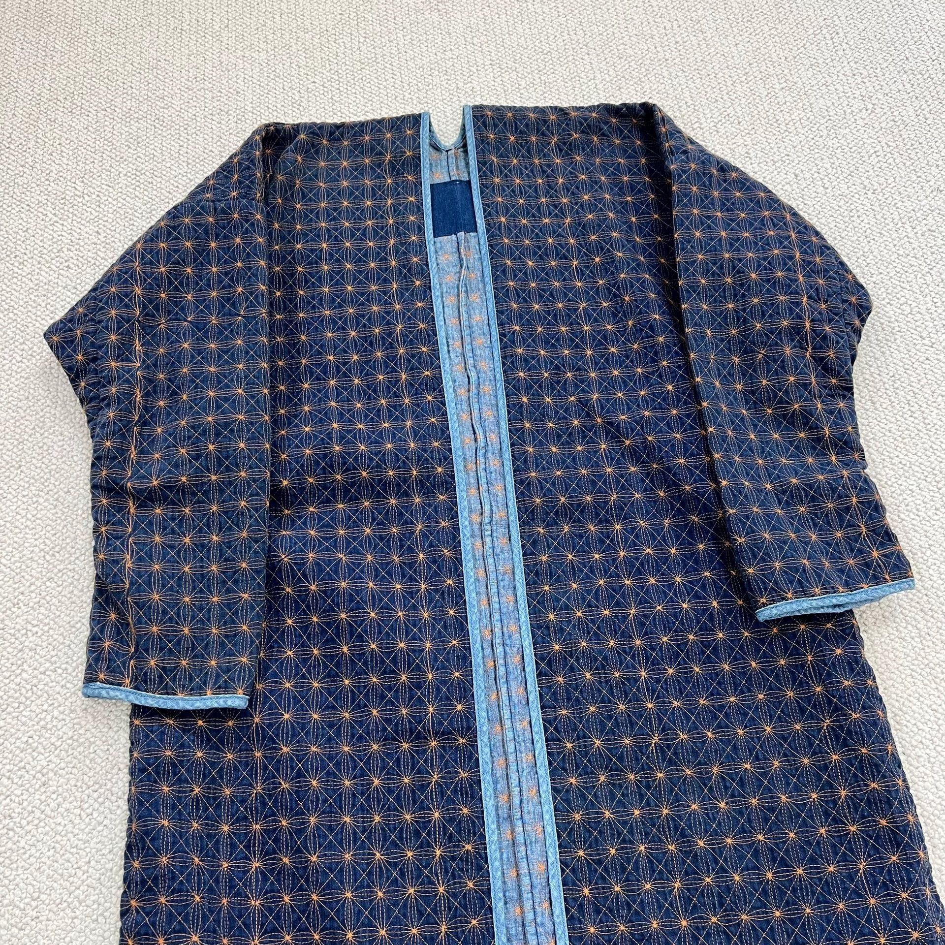 Visvim visvim sashiko sanjuro coat jacket Size US S / EU 44-46 / 1 - 2 Thumbnail