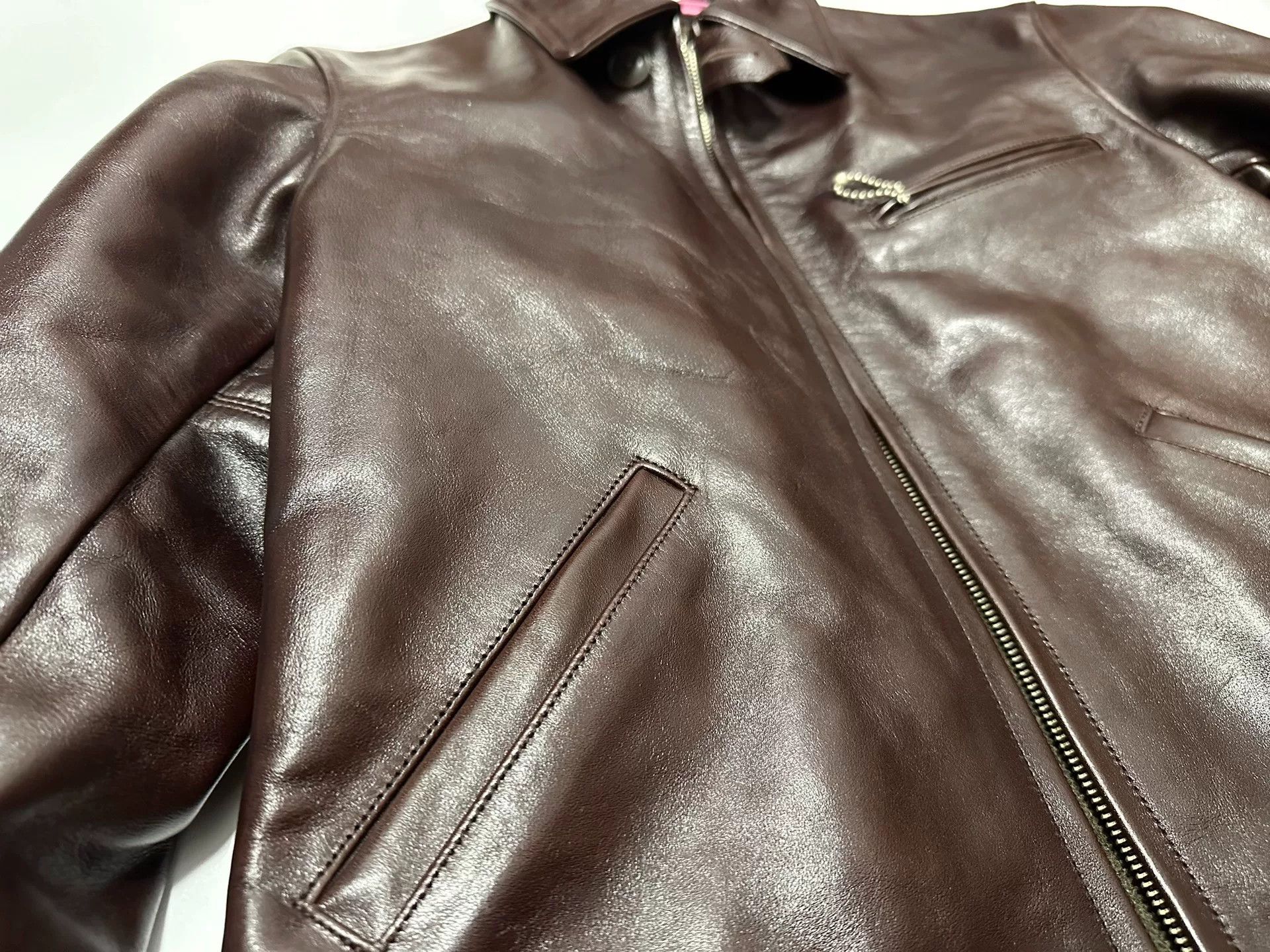 Rainbow Country rainbow country vintage leather jacket 1930s Size US S / EU 44-46 / 1 - 2 Thumbnail