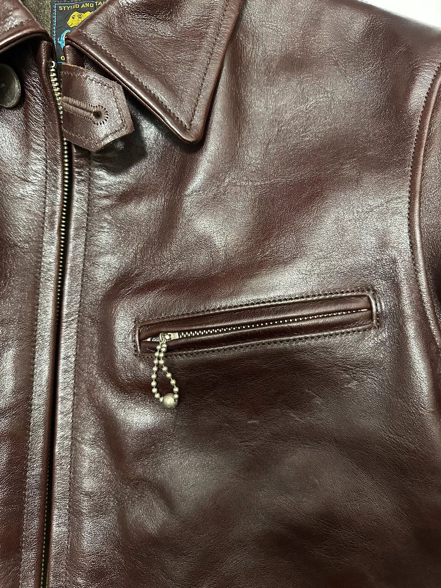 Rainbow Country rainbow country vintage leather jacket 1930s Size US S / EU 44-46 / 1 - 3 Thumbnail